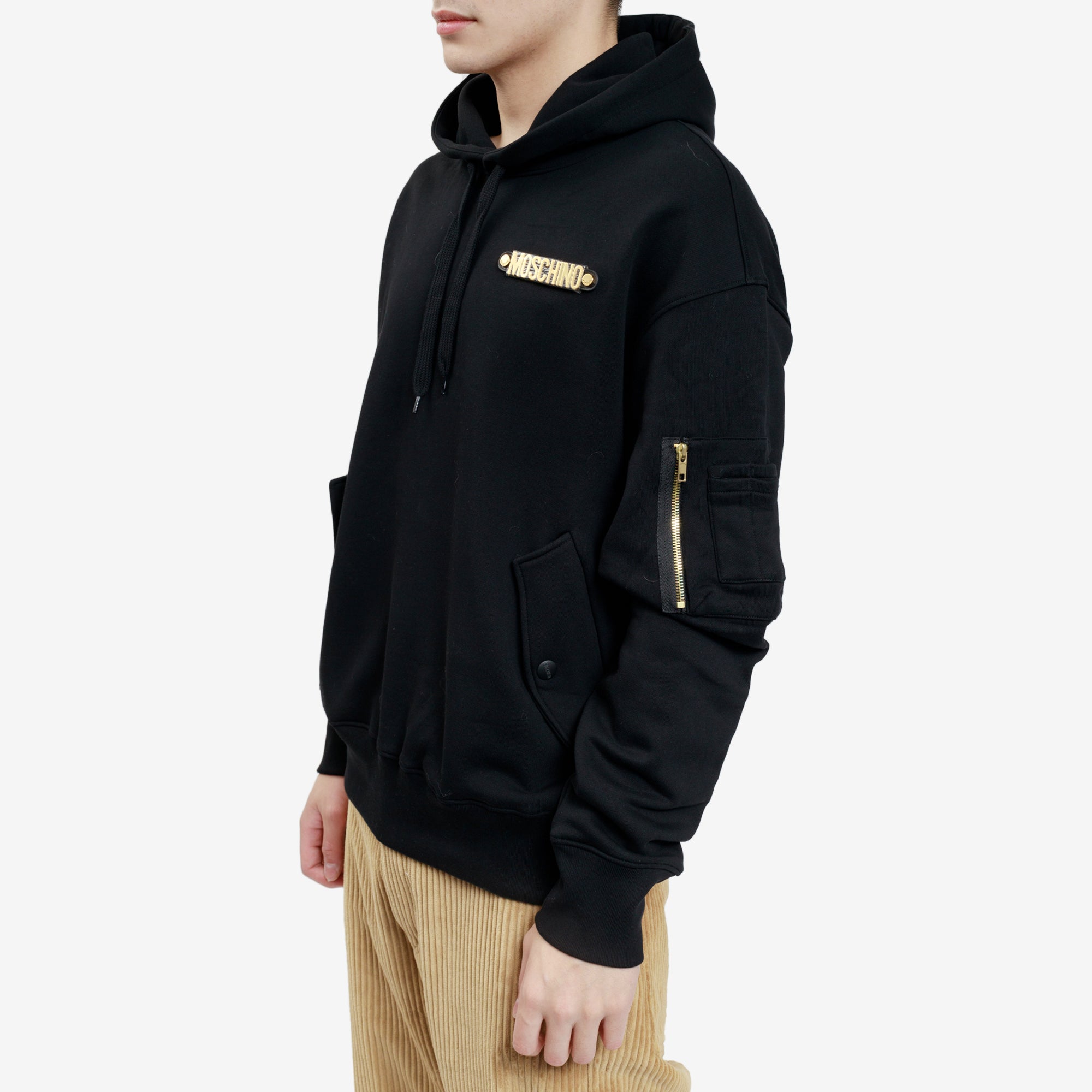 Moschino Lettering Logo Hoodie