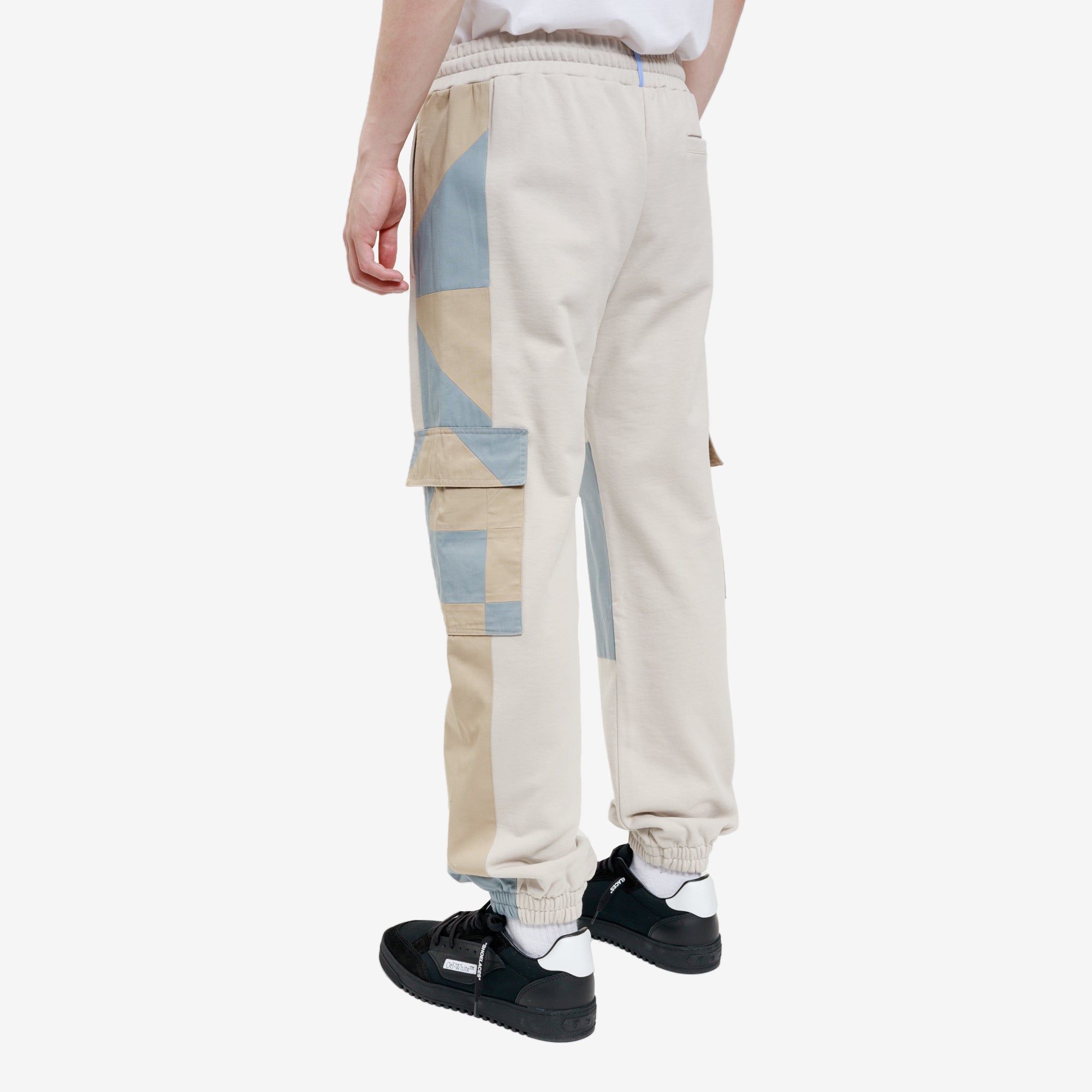Alexander McQueen McQ Patchwork Sweatpants Bone - 4
