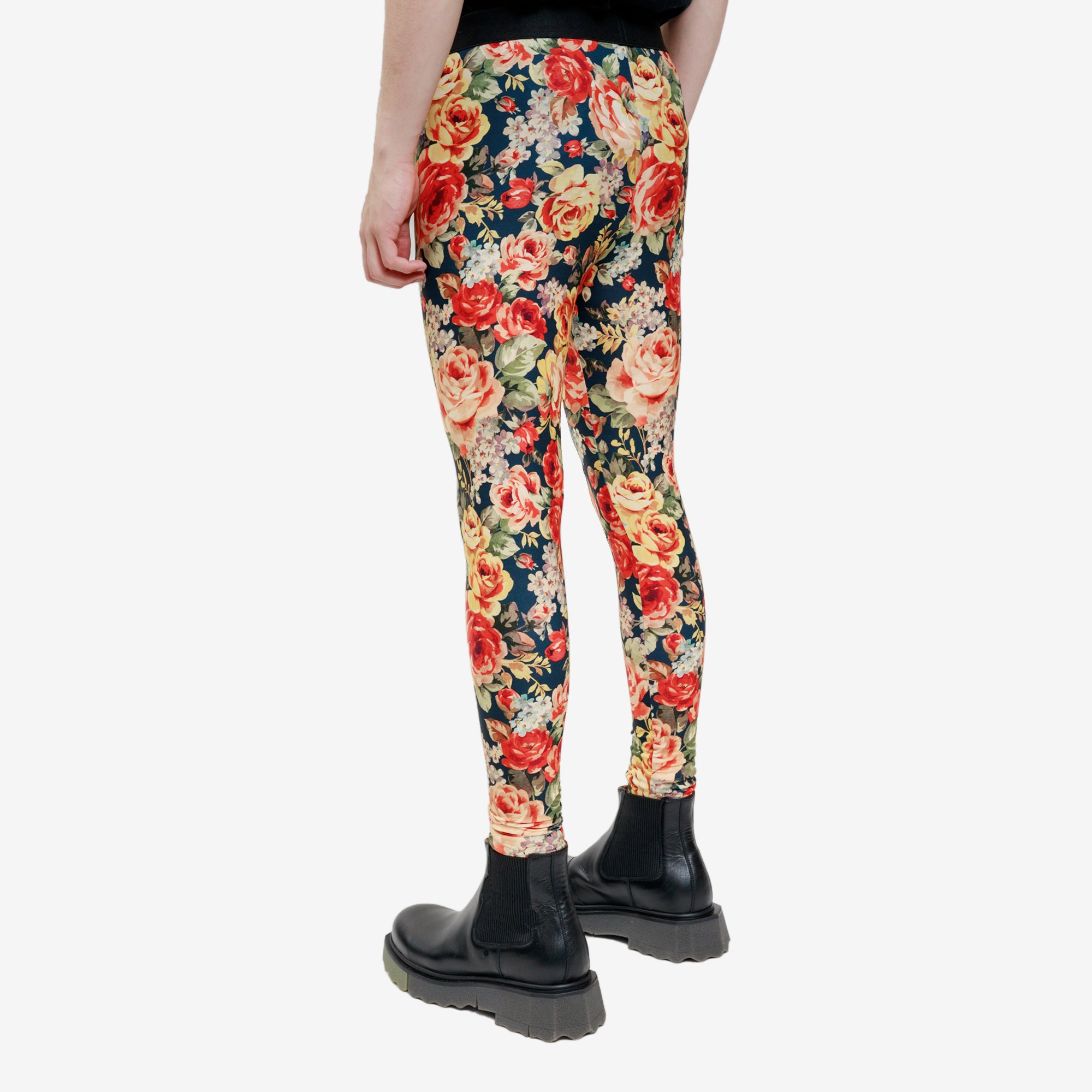 COOL T.M Vintage Flower Leggins Orange - 4