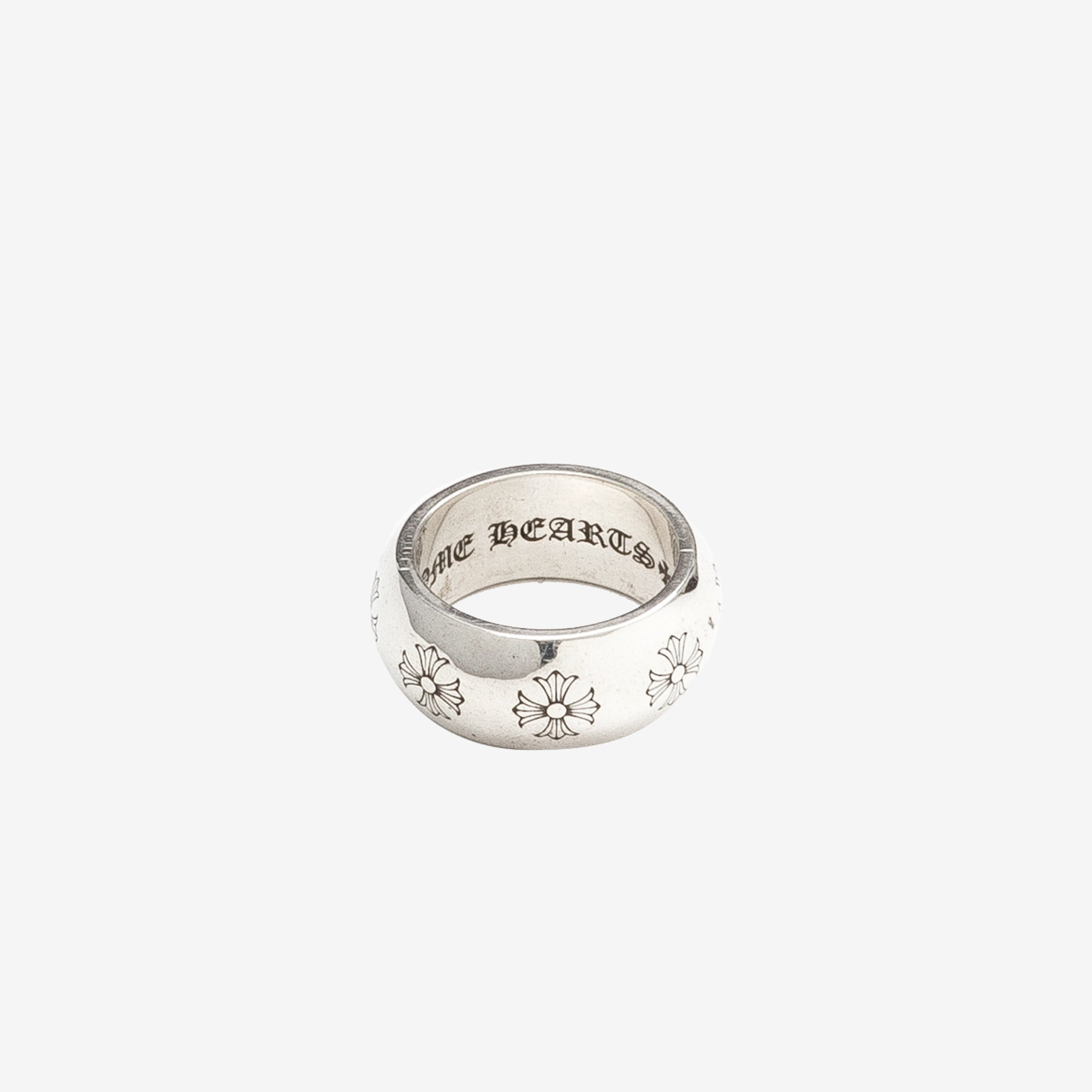 Chrome Hearts CH Plus Band Ring Silver - 1