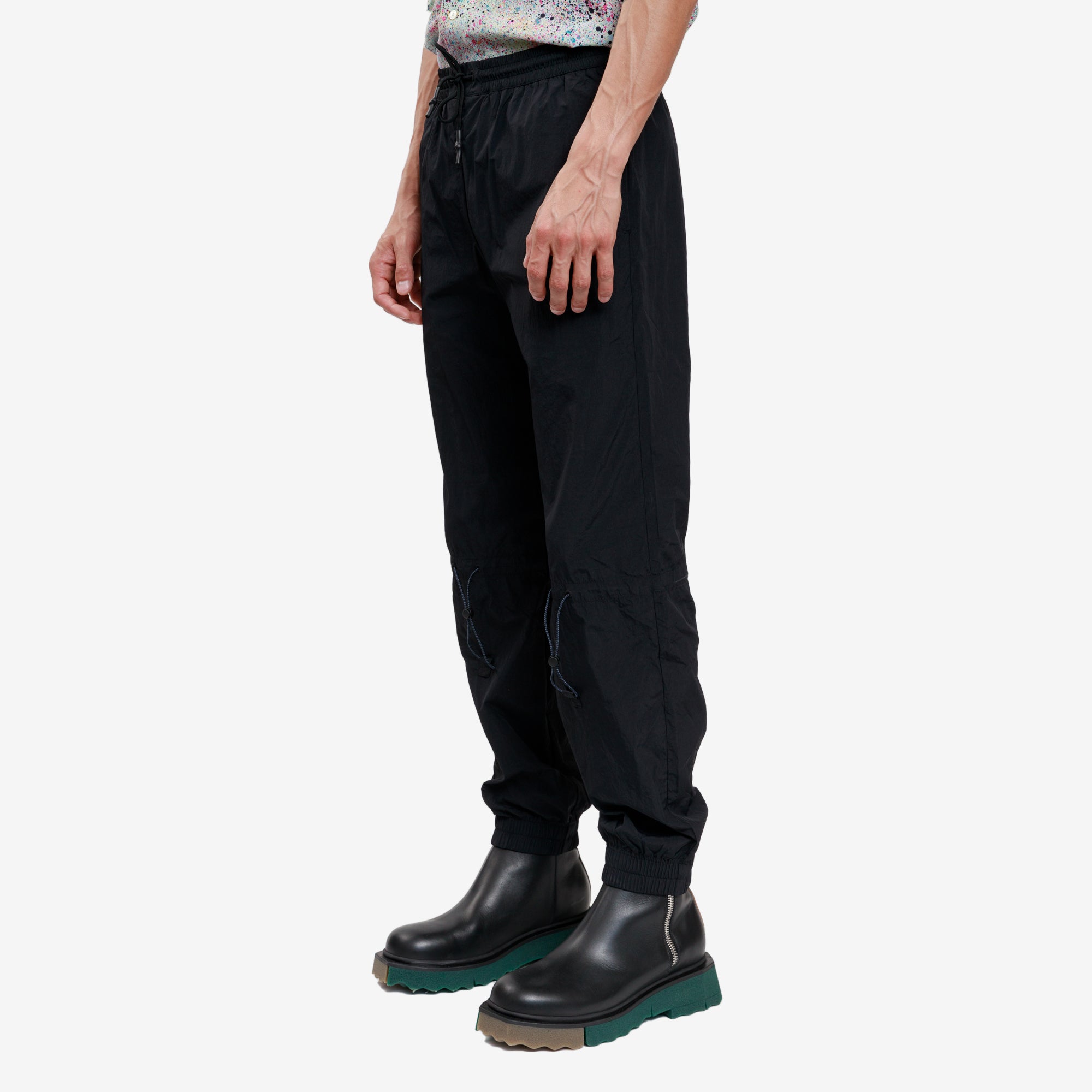 Alexander McQueen McQ Drawcord Modular Trackpants Black - 3