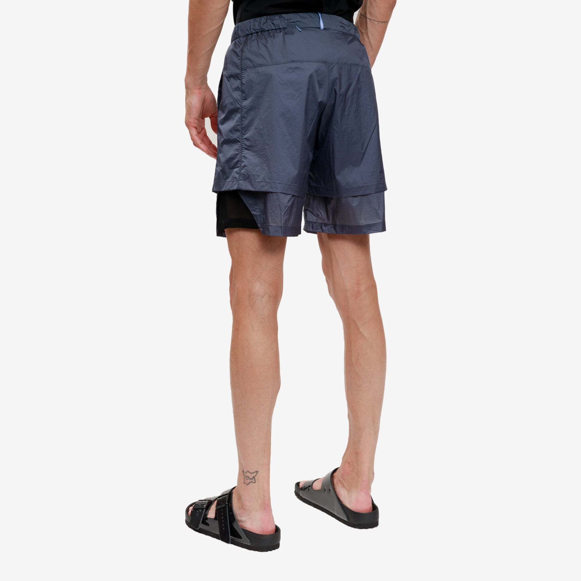 Alexander McQueen McQ Breathe Layered Shorts Downpour - 4