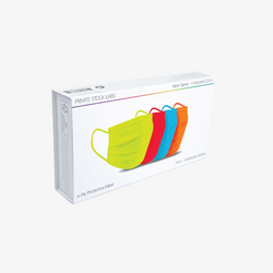4-Ply Assorted Neon Protective Mask
