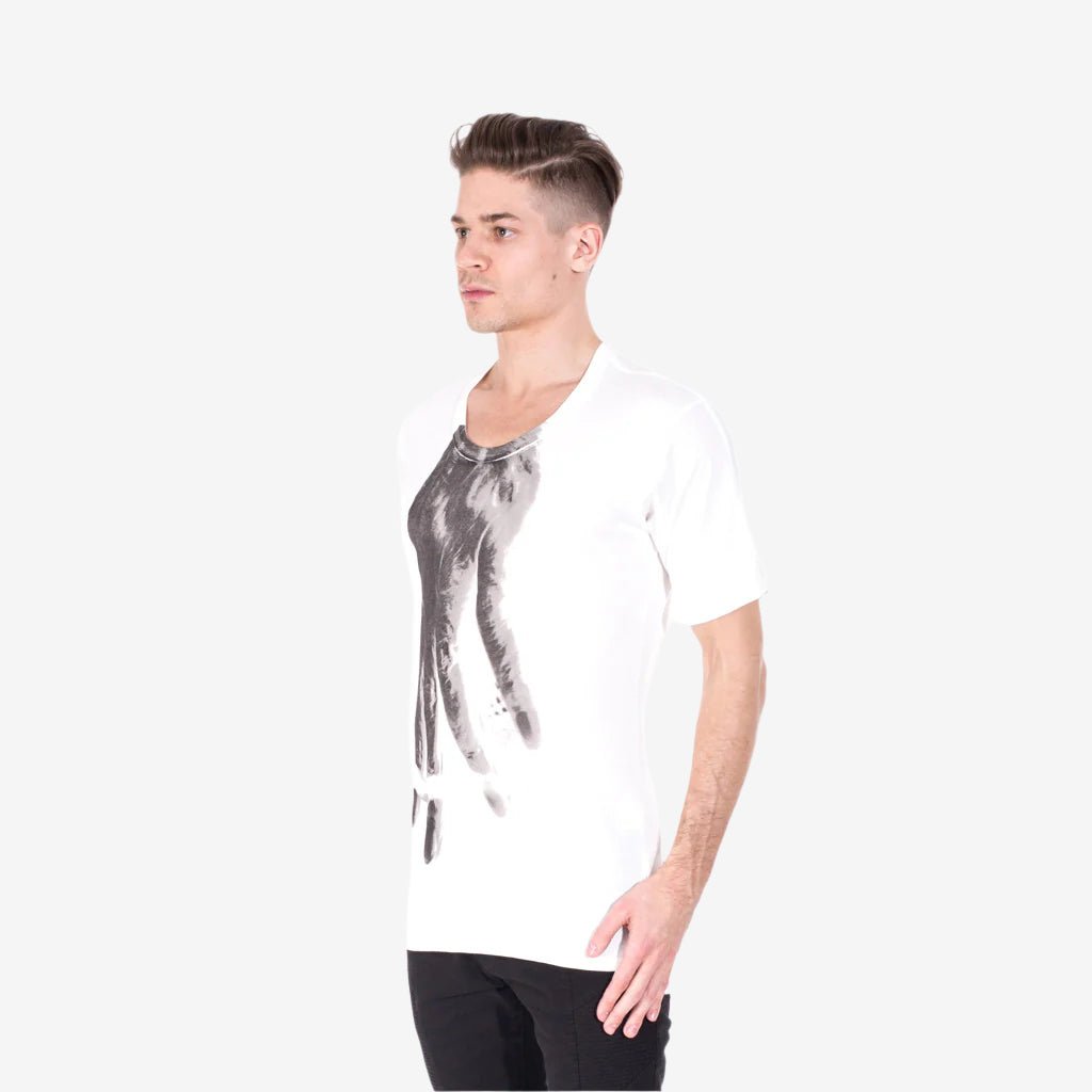 Nude:MM Hand Tee White - 3