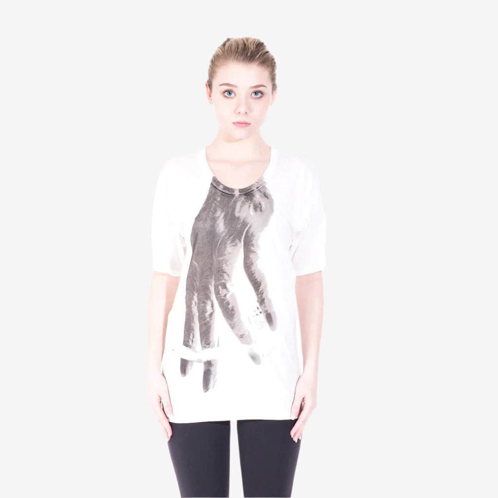 Nude:MM Hand Tee White - 2