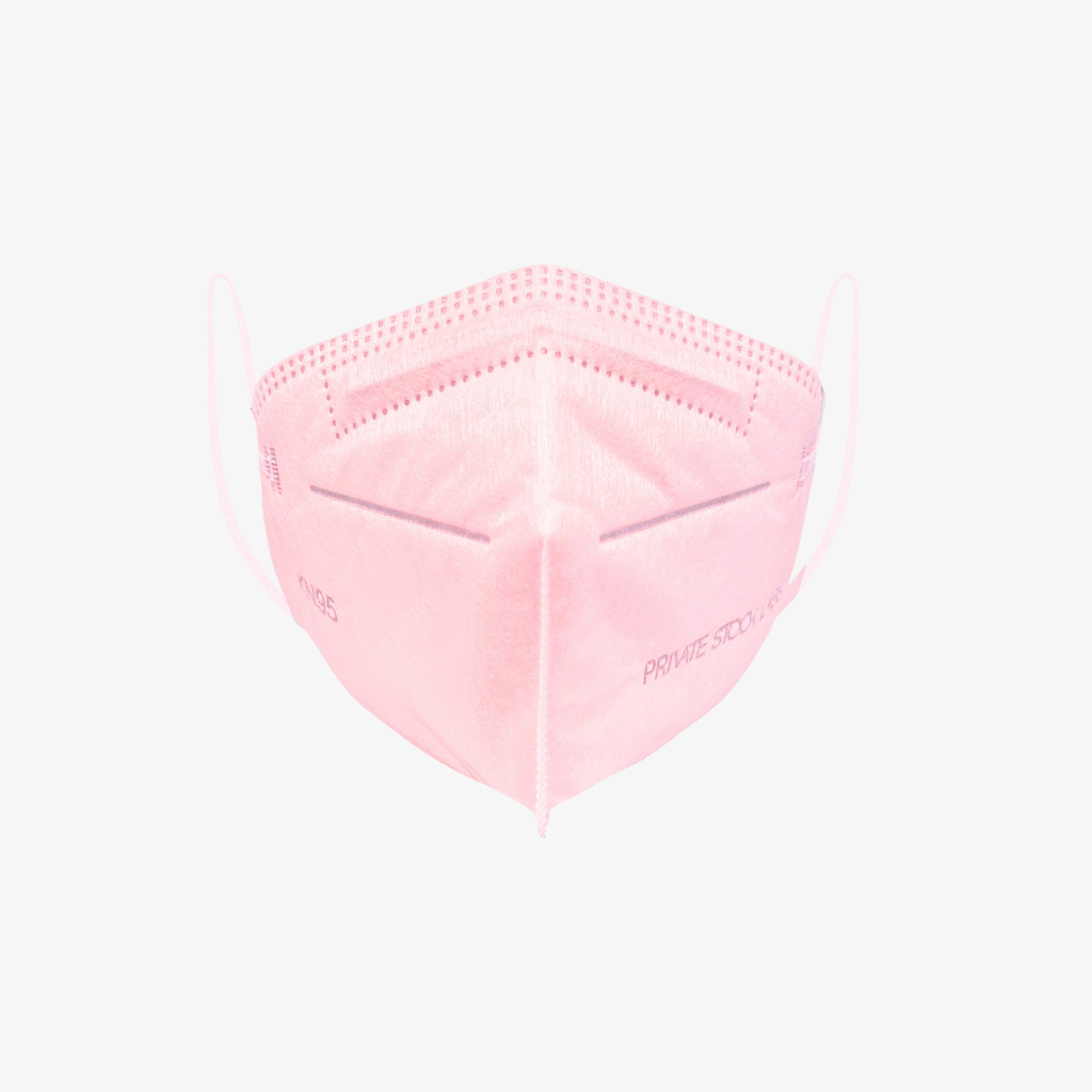 Private Stock Labs 6 - Ply KN95 Blush Pink Protective Mask Blush Pink - 2