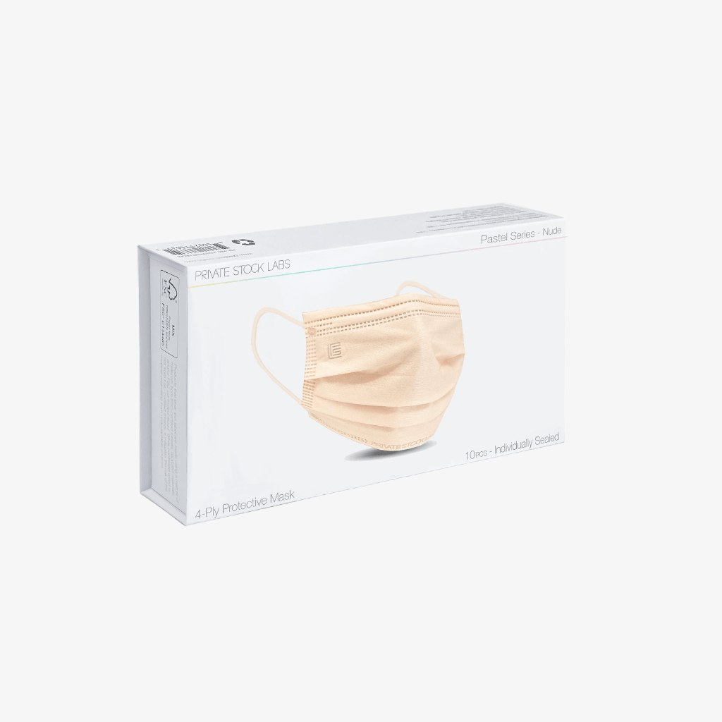 Private Stock Labs 4 - Ply Nude Pastel Protective Mask Nude - 1