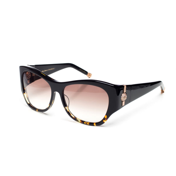 Shamballa Big Love Diamond Pave Sunglasses at Feuille Luxury
