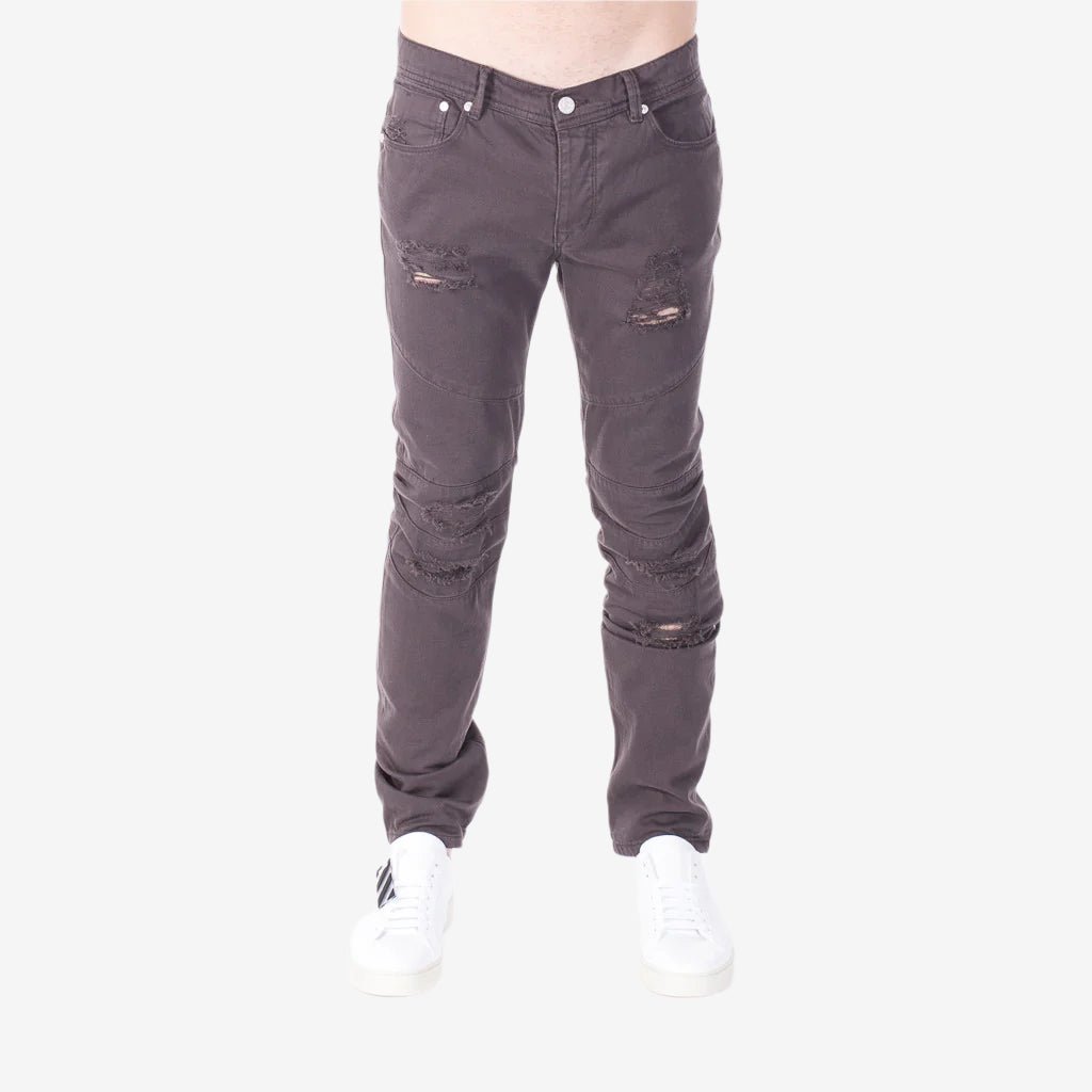 StampdLA Distressed Panel Denim Grey - 1