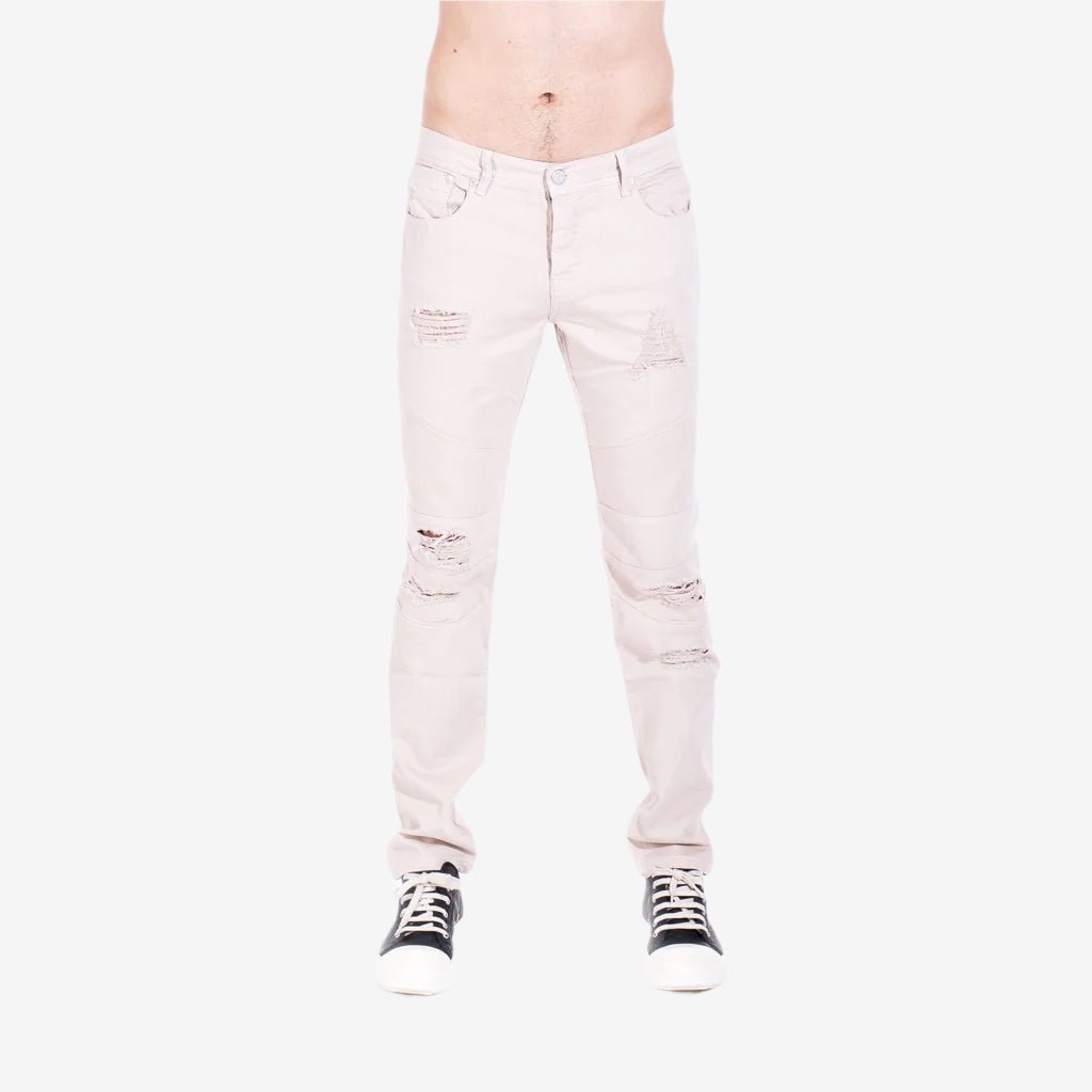 Photo of StampdLA Distressed Panel Denim - 1
