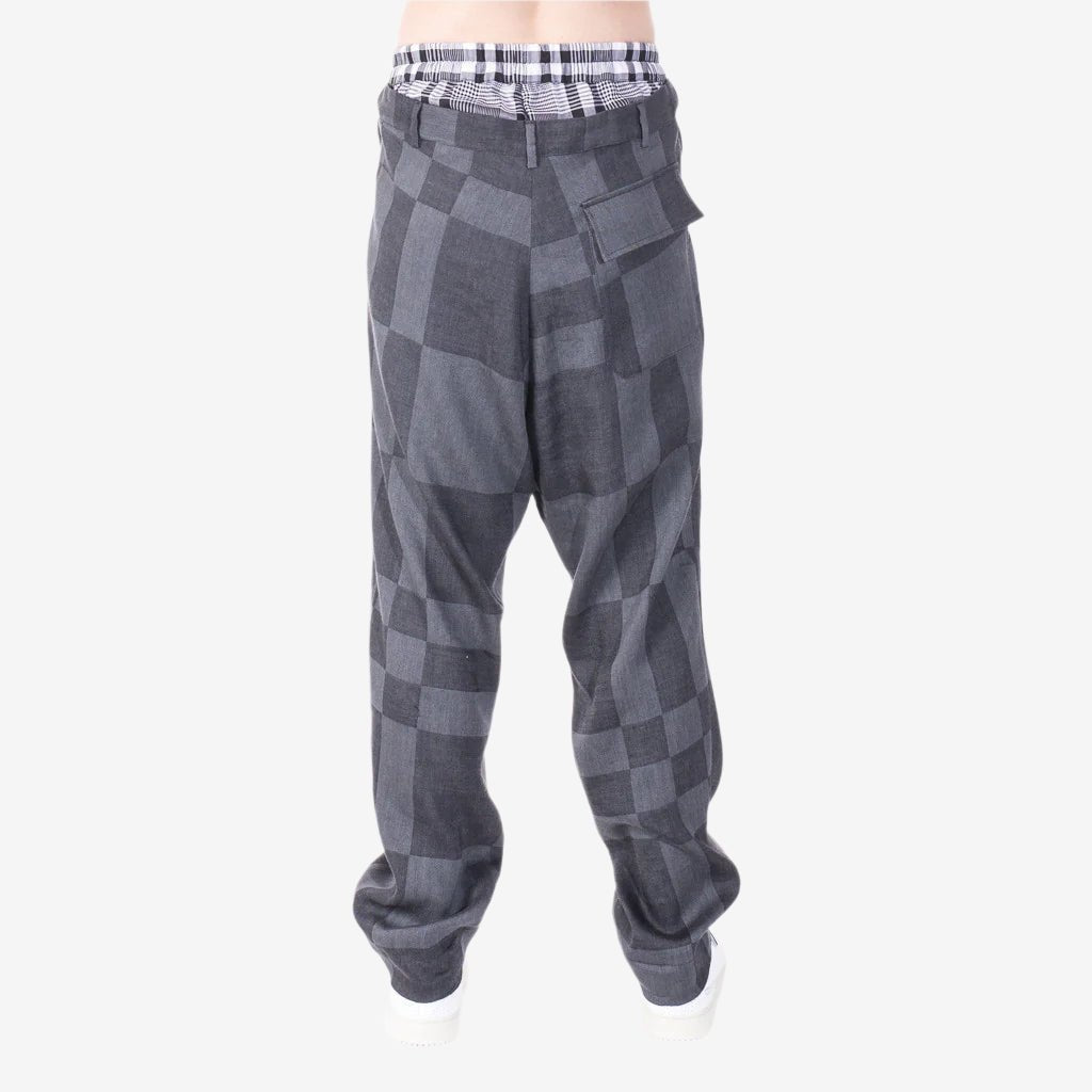 Vivienne Westwood Checkered Pants Navy - 3