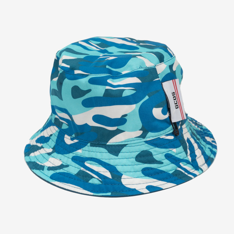 Camo Double Face Fisherman Hat