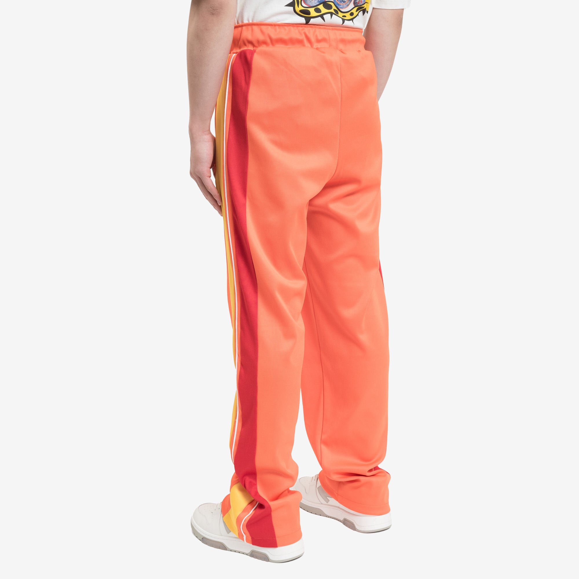 Bluemarble Wavy Yokes Track Pants Orange - 4