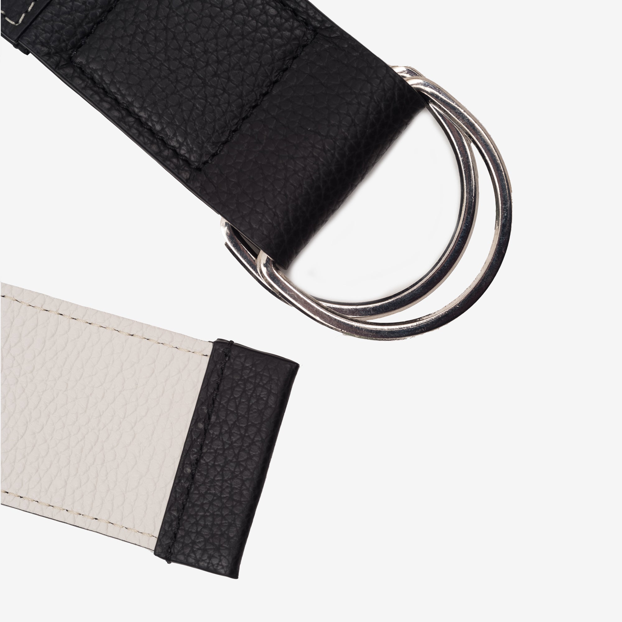 Uniforme Reversible Belt Black White - 3