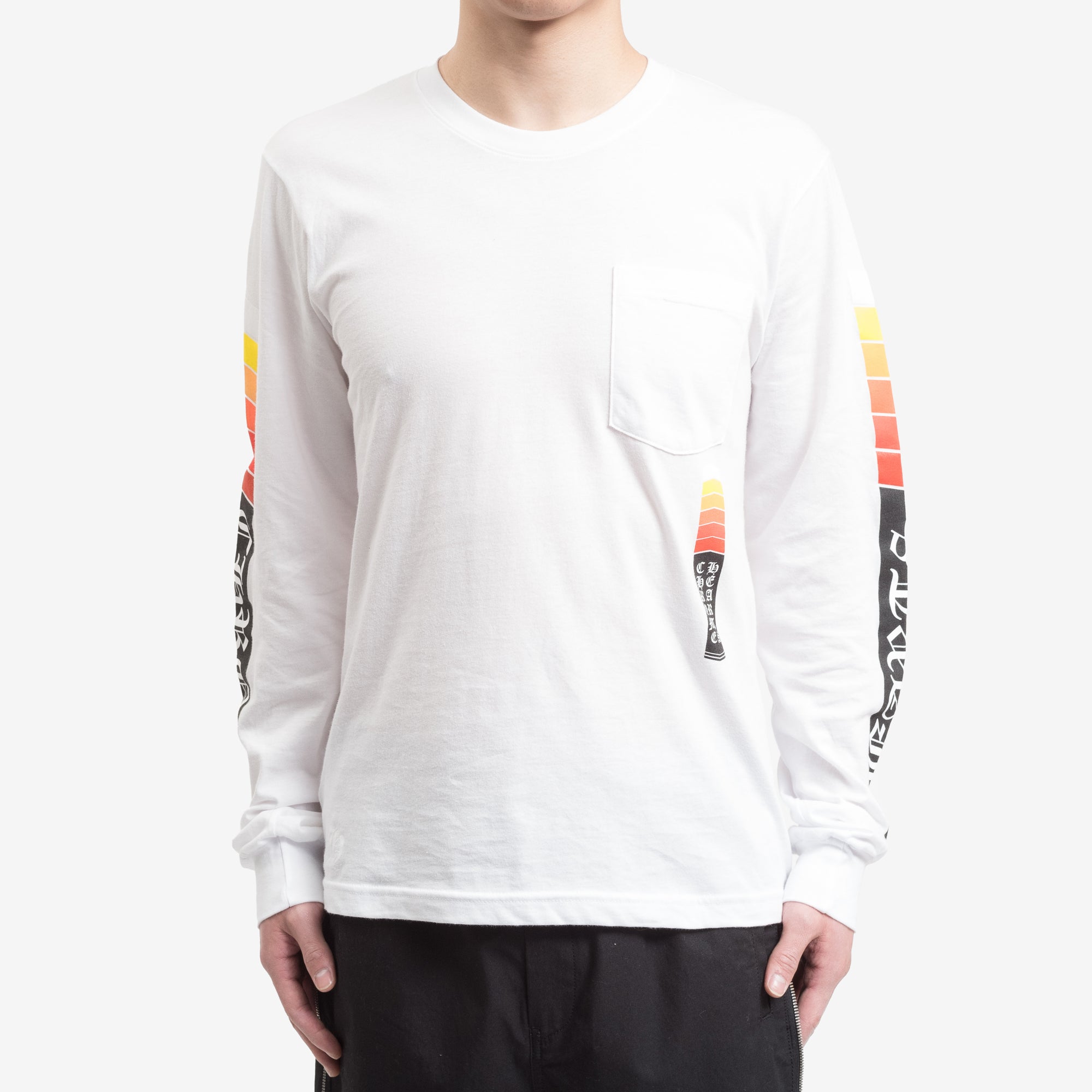 Chrome Hearts CH Made in Hollywood LS T-Shirt White - 1