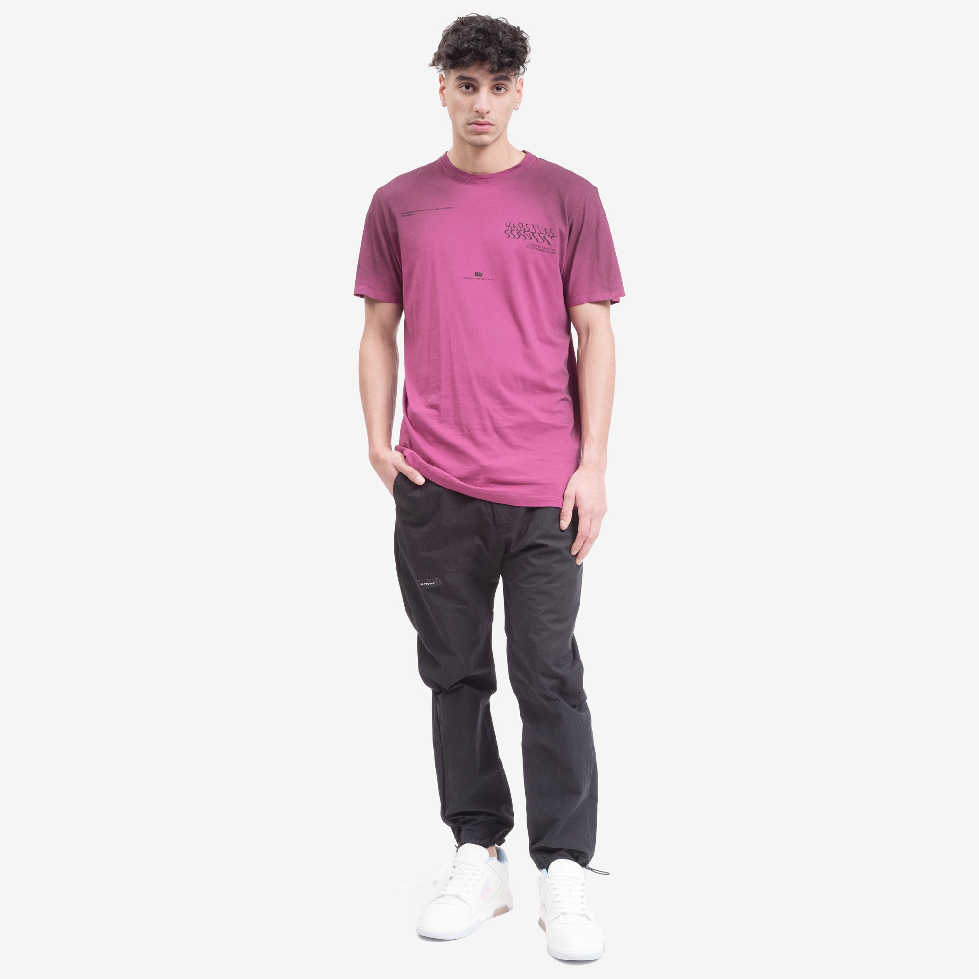 Tobias Birk Nielsen Decko T5G2 T-Shirt Dusty Purple - 2