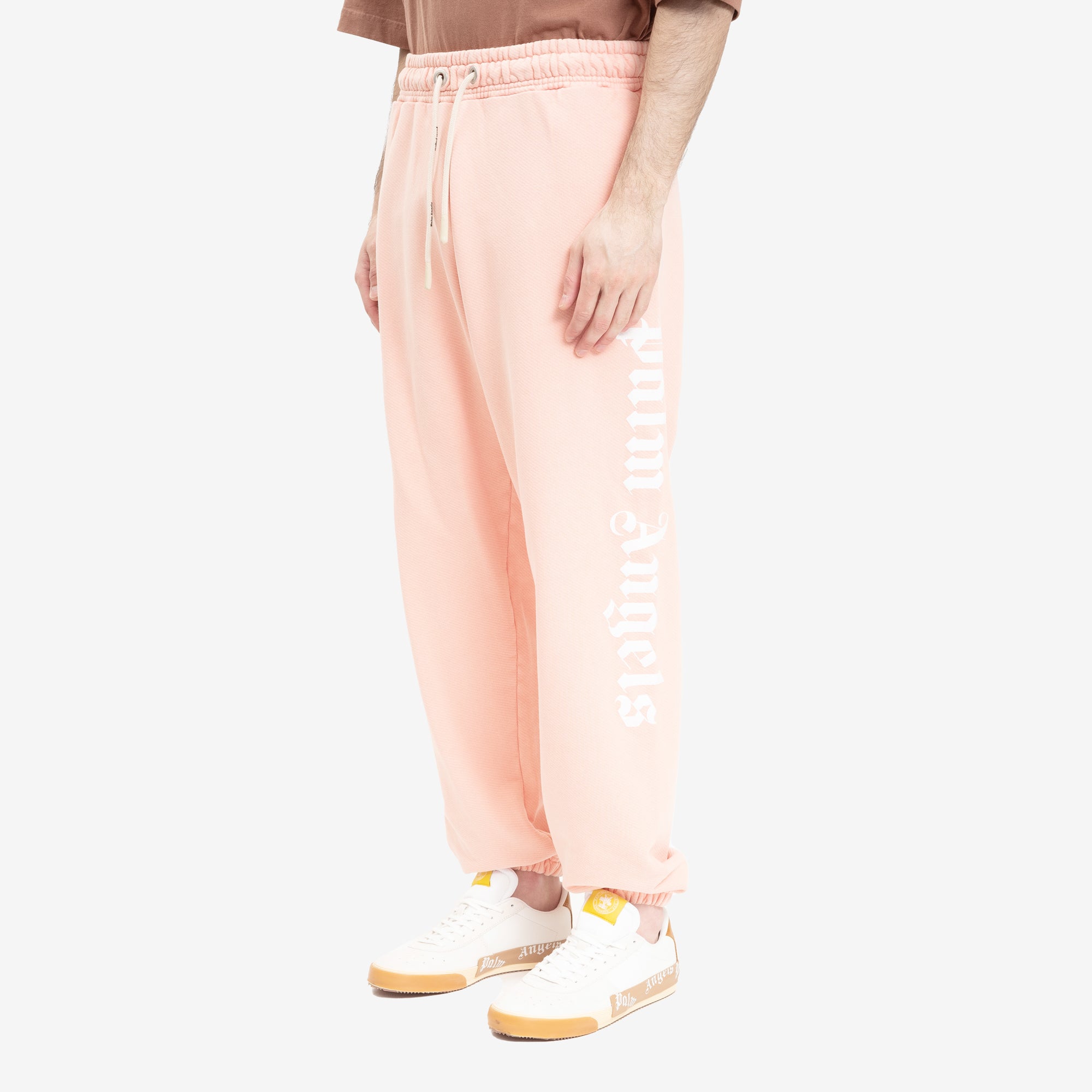 Palm Angels GD Logo Sweatpants Salmon - 3