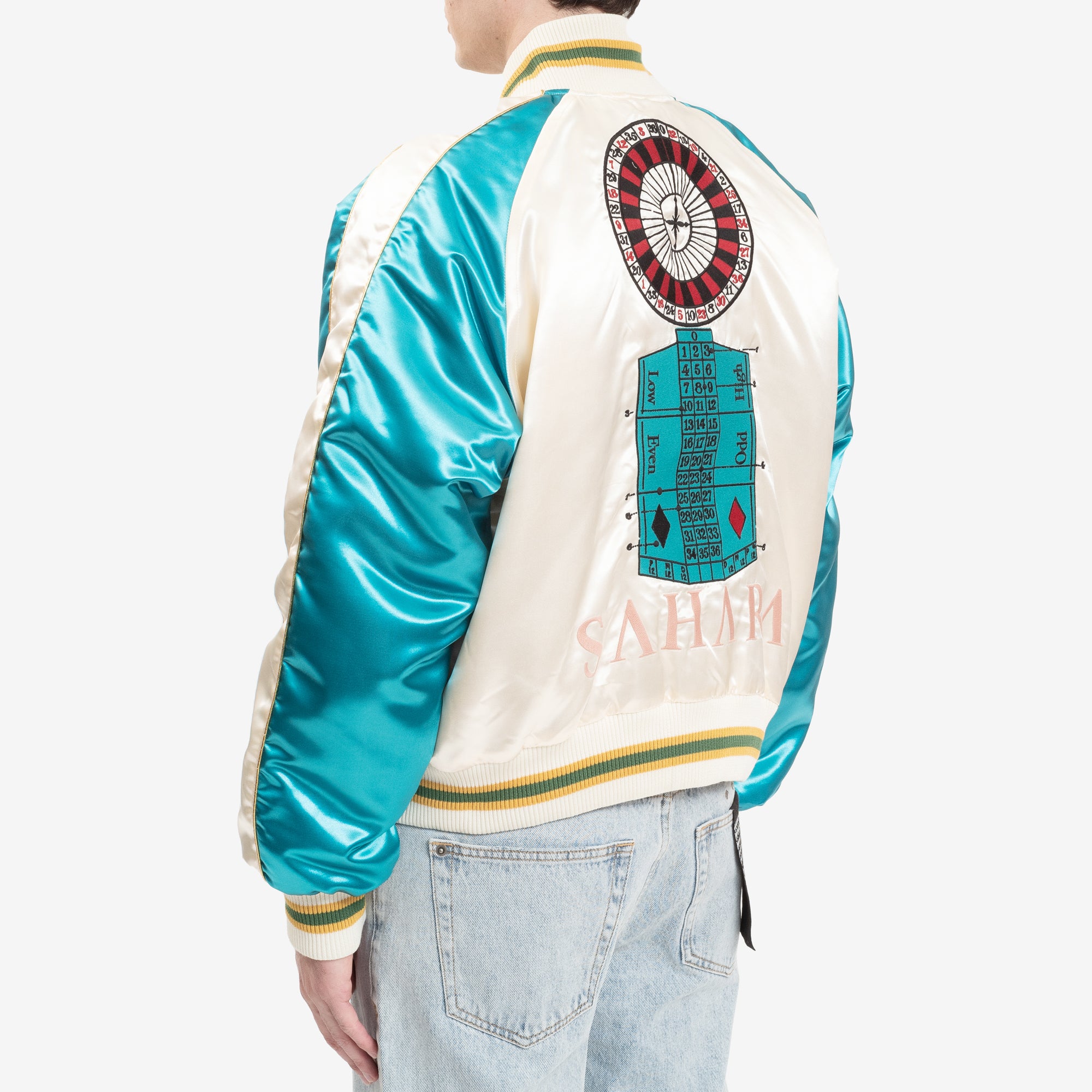 Rhude Smoking Jacket White - 4