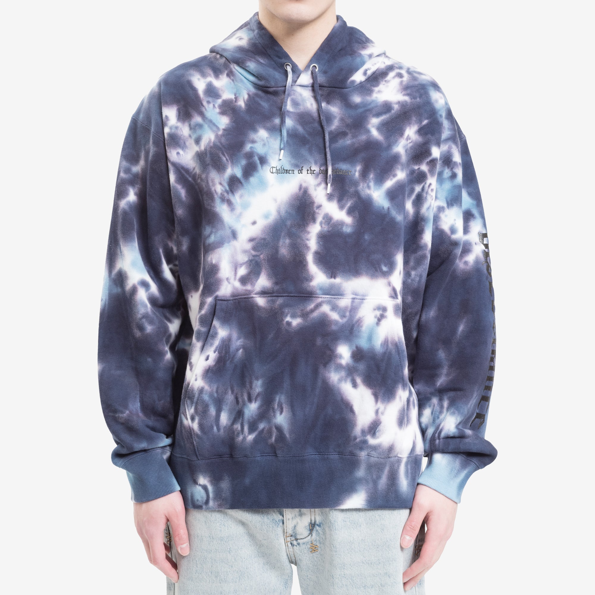 Children of the Discordance Hand Dyed Hoody Purple - 1