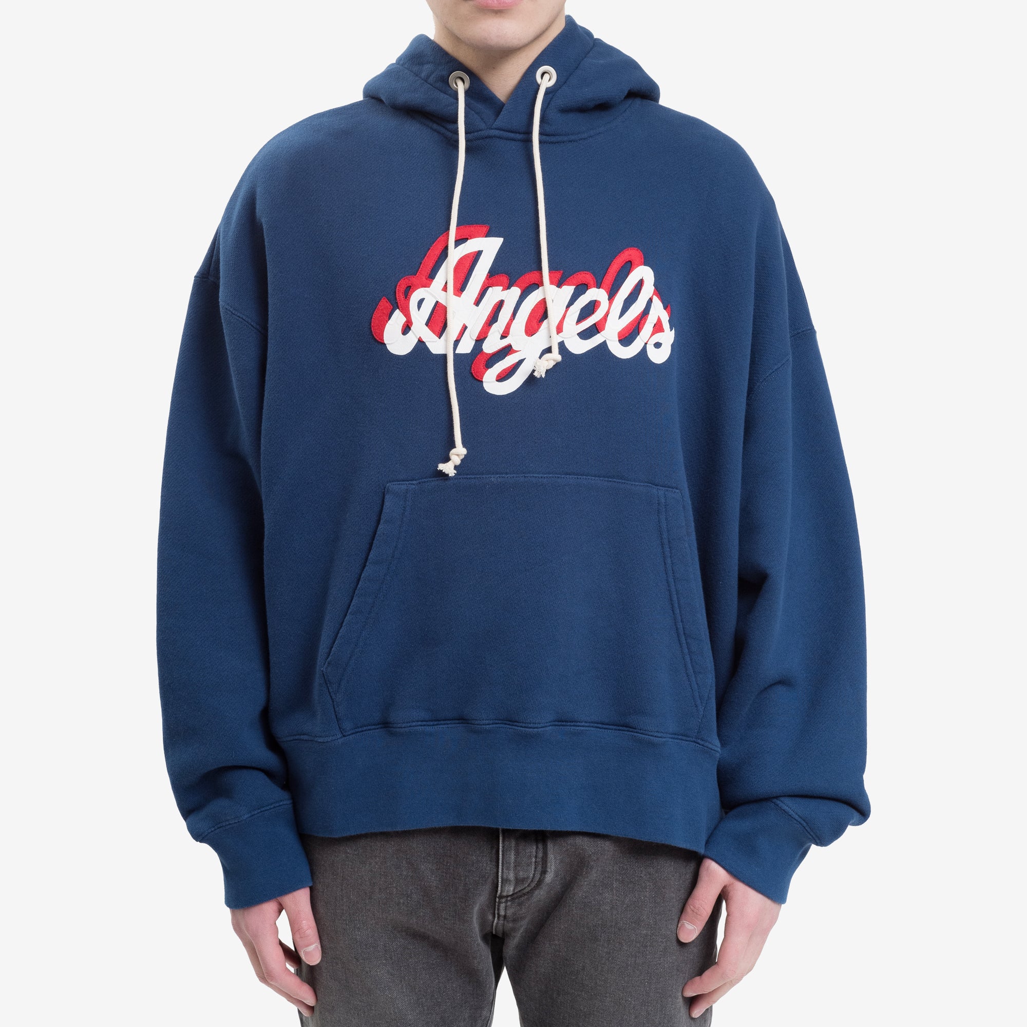 Palm Angels Angels Hoody Navy - 1