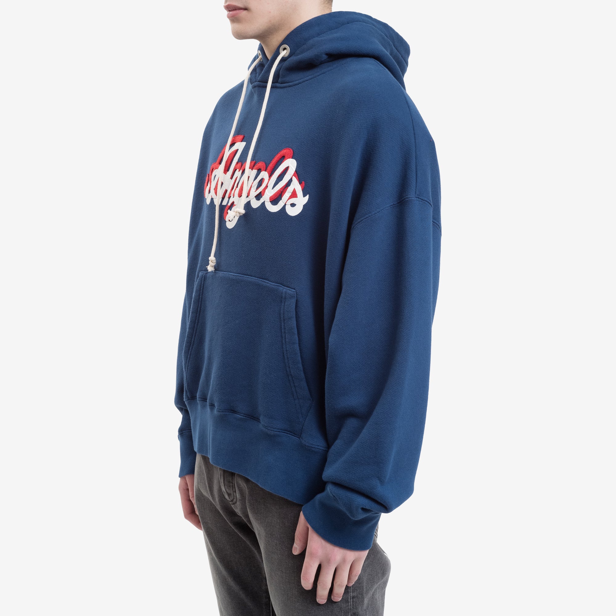 Palm Angels Angels Hoody Navy - 3