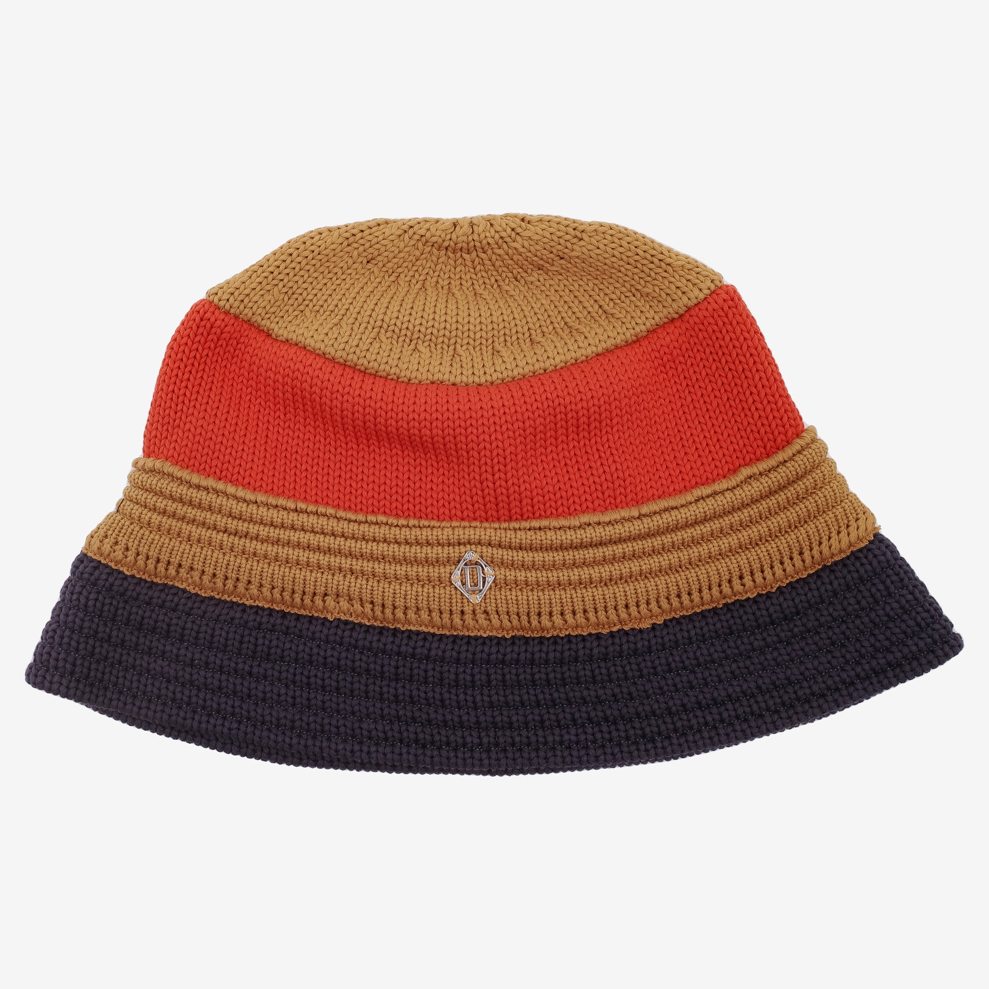 Children of the Discordance Hand Knit Bucket Hat Brown - 1