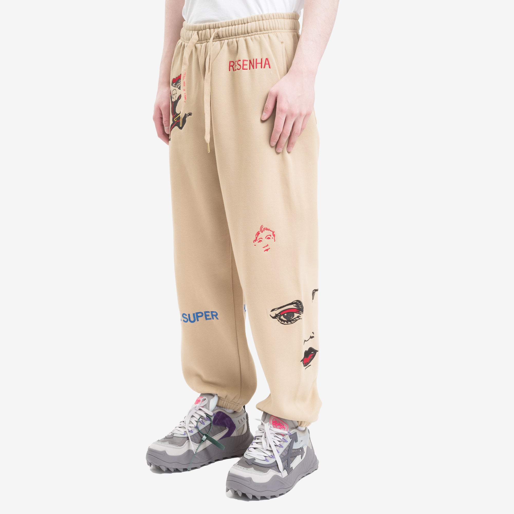 KidSuper Super Sweatpants Tan - 3