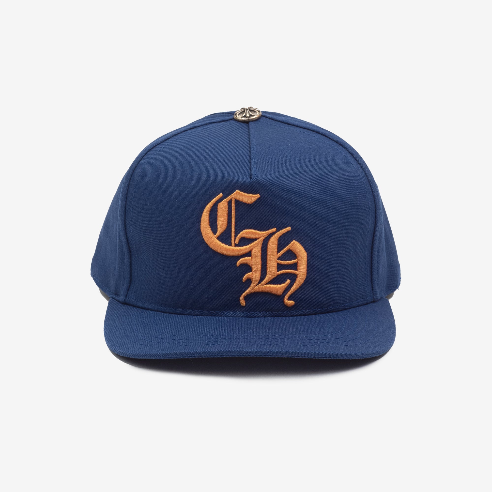 Chrome Hearts CH Denim Baseball Cap Blue - 1