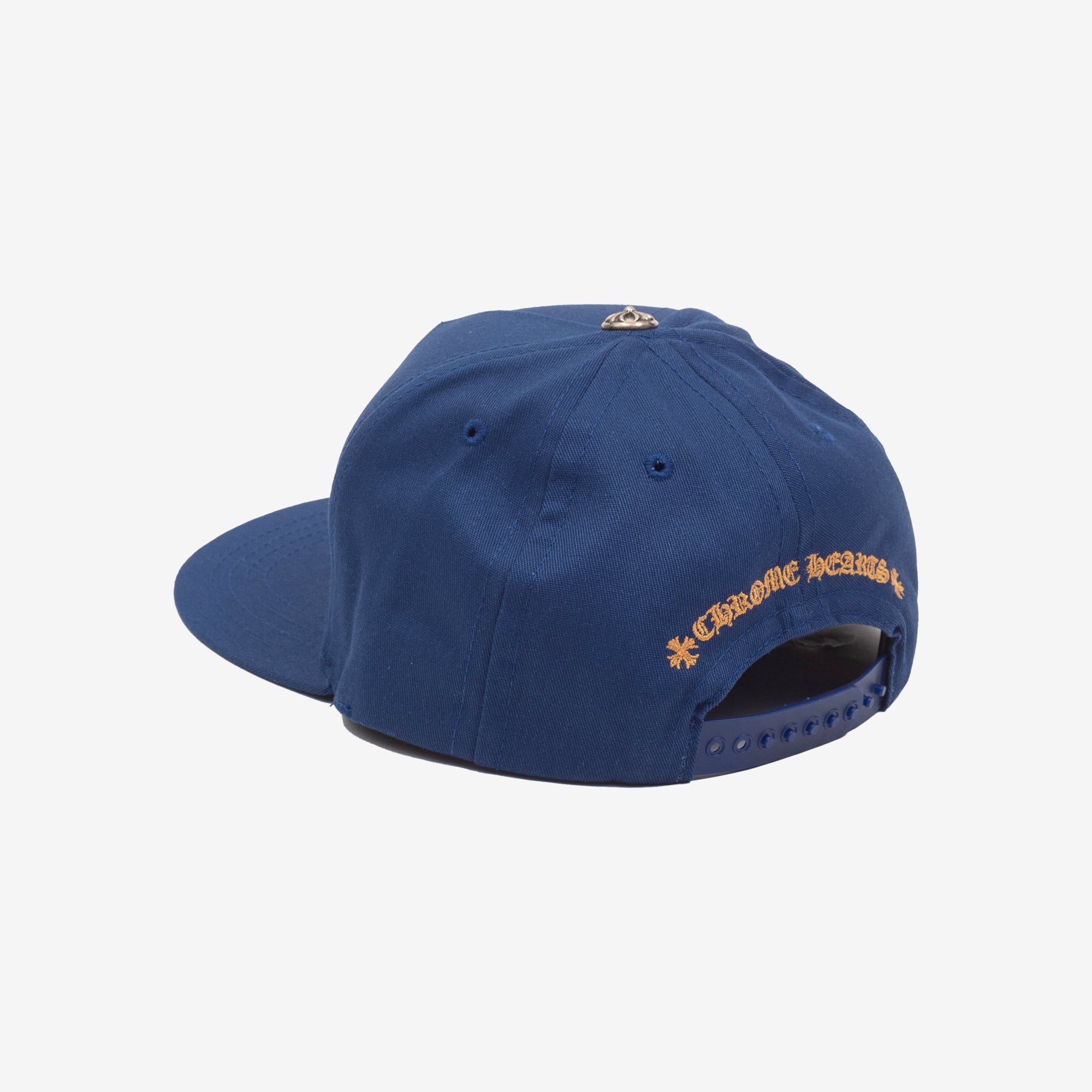 Chrome Hearts CH Denim Baseball Cap Blue - 2