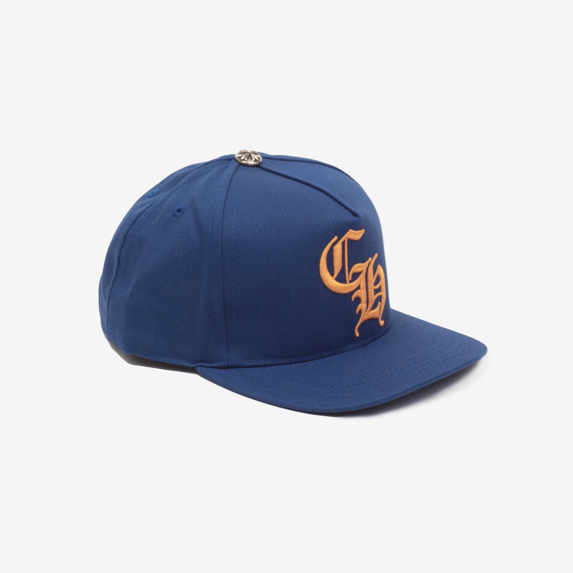 Chrome Hearts CH Denim Baseball Cap Blue - 3