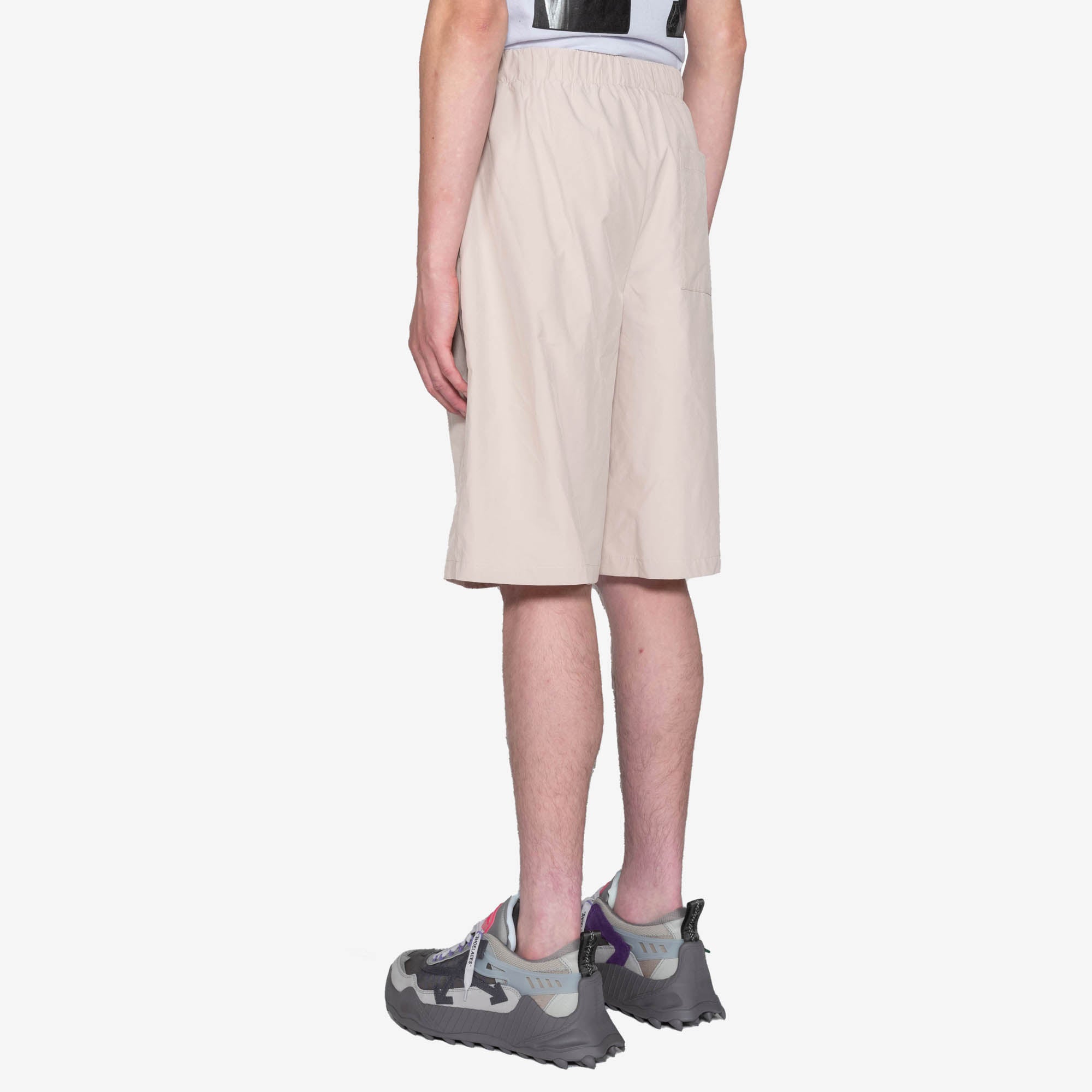Off - White Off Quote Out Of Water Shorts DARK SAND - 4