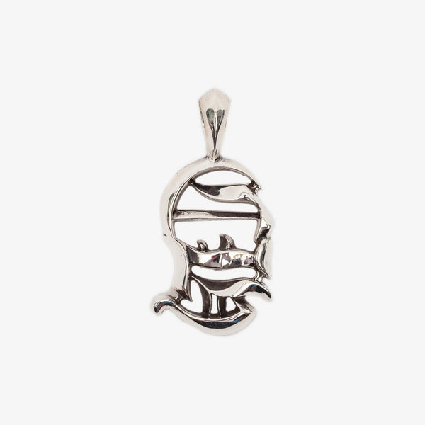 Chrome Hearts 925 Sterling Silver Vial Pendant on 22