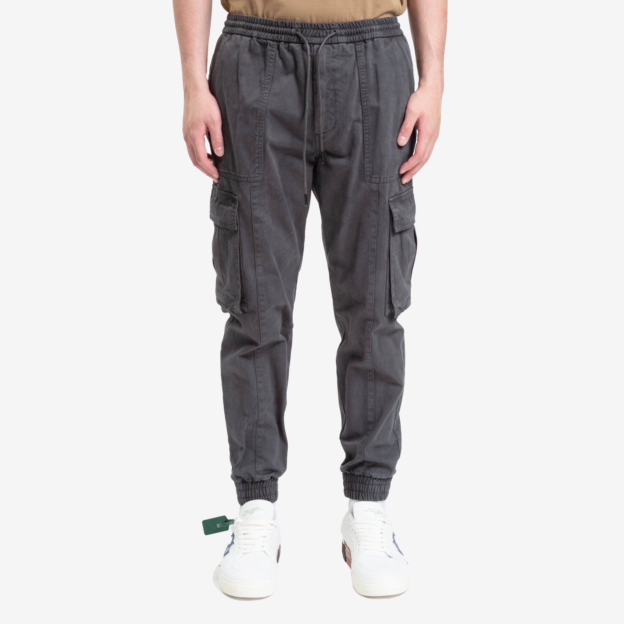 Juun.J Dyed Cargo Joggers Grey - 1