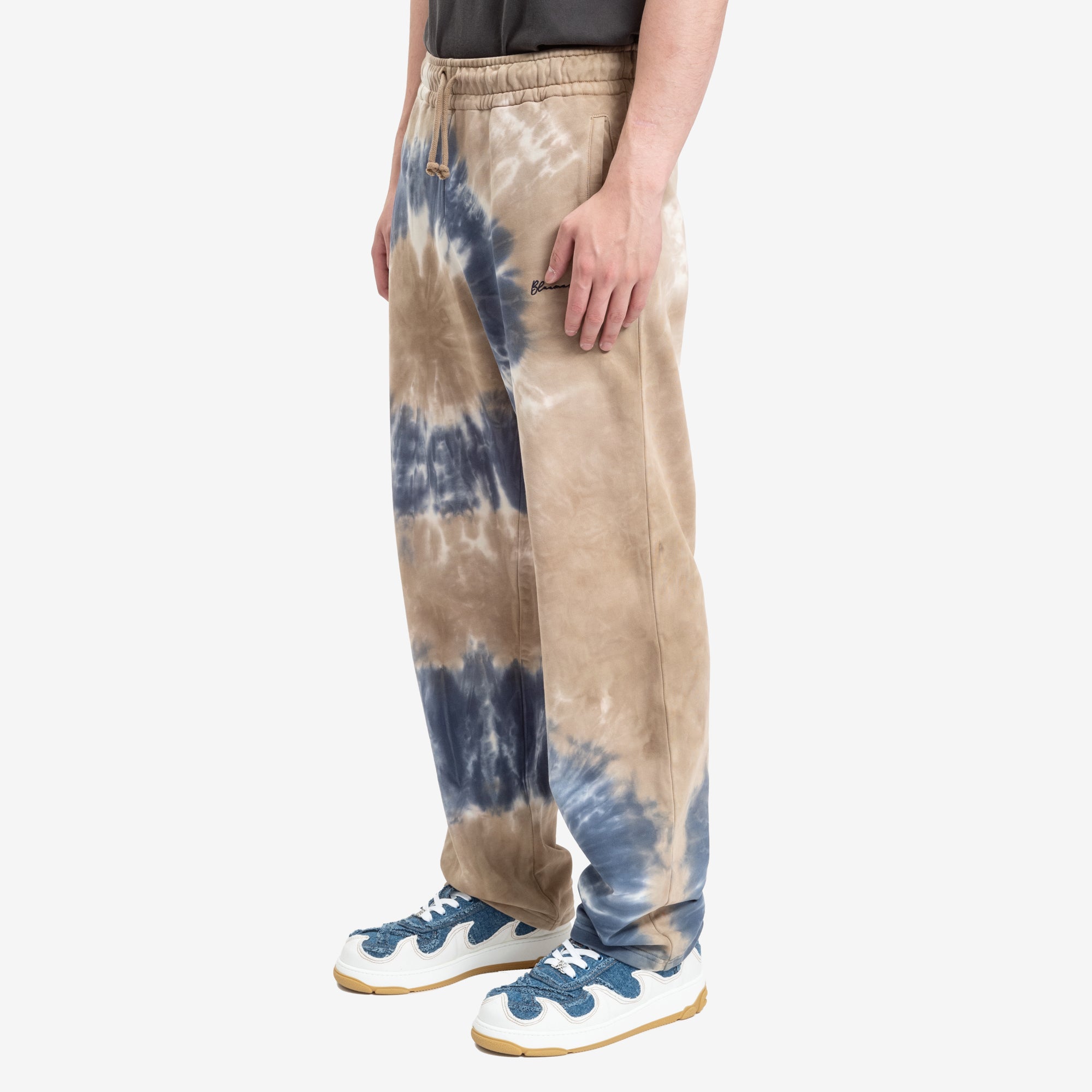 Bluemarble Tie Dye Sweatpants Blue - 3