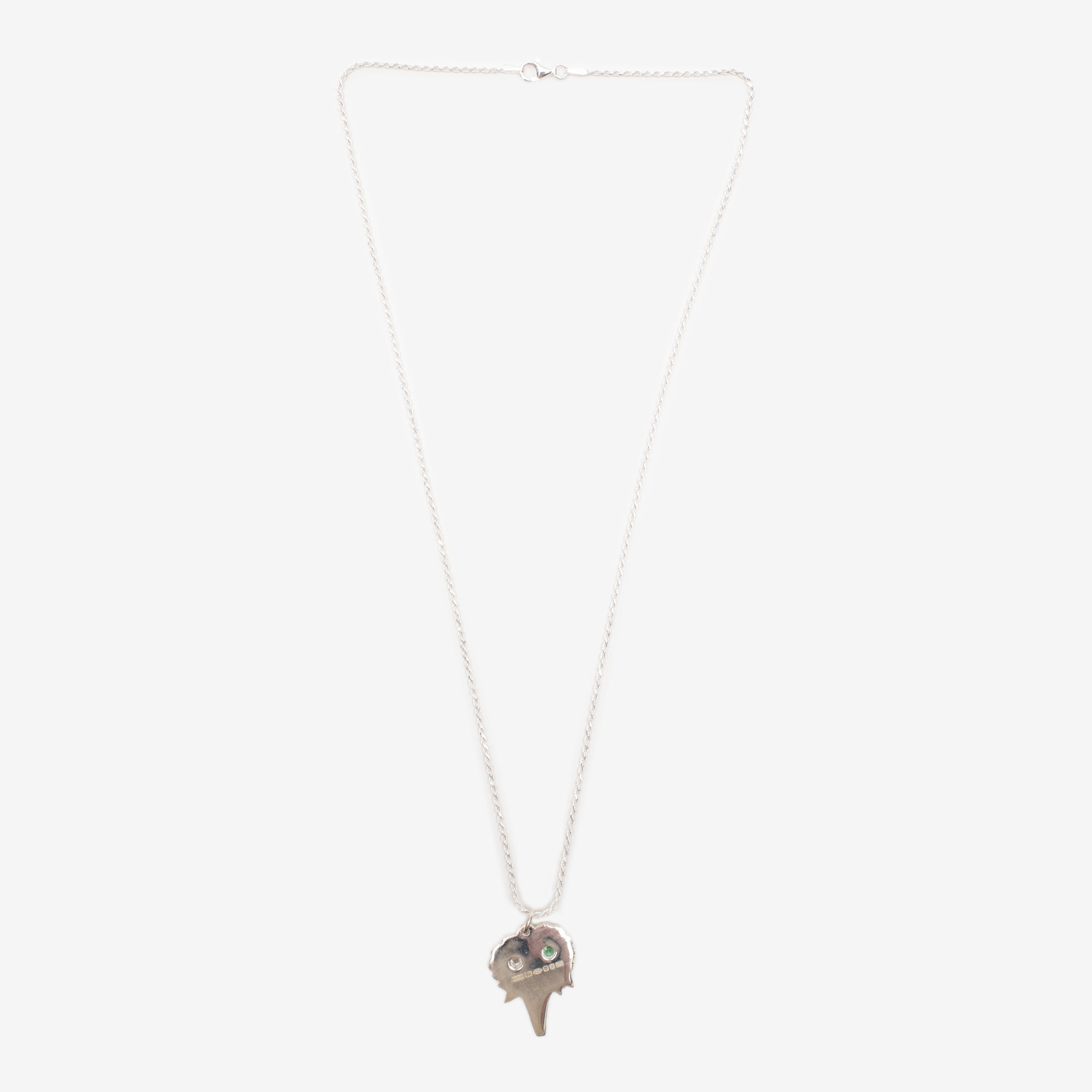 Bleue Burnham Bouquet Green/Clear Pendant Silver - 3