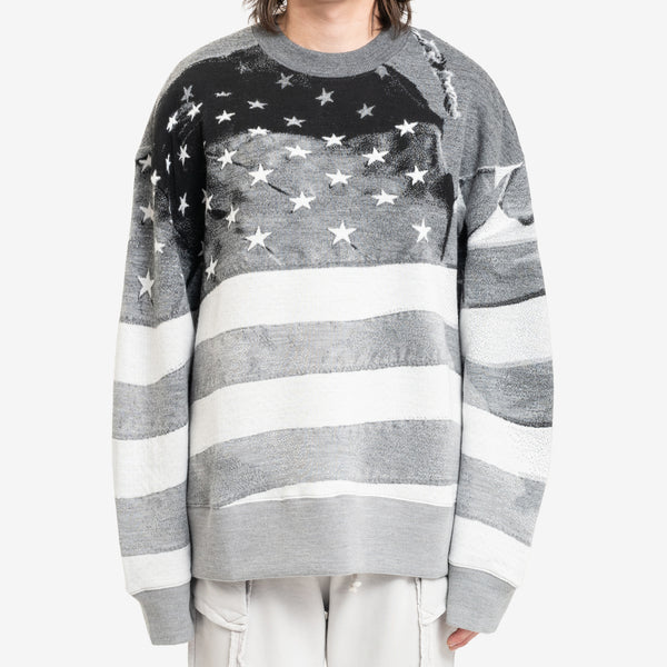 Jacquard Flag Sweater
