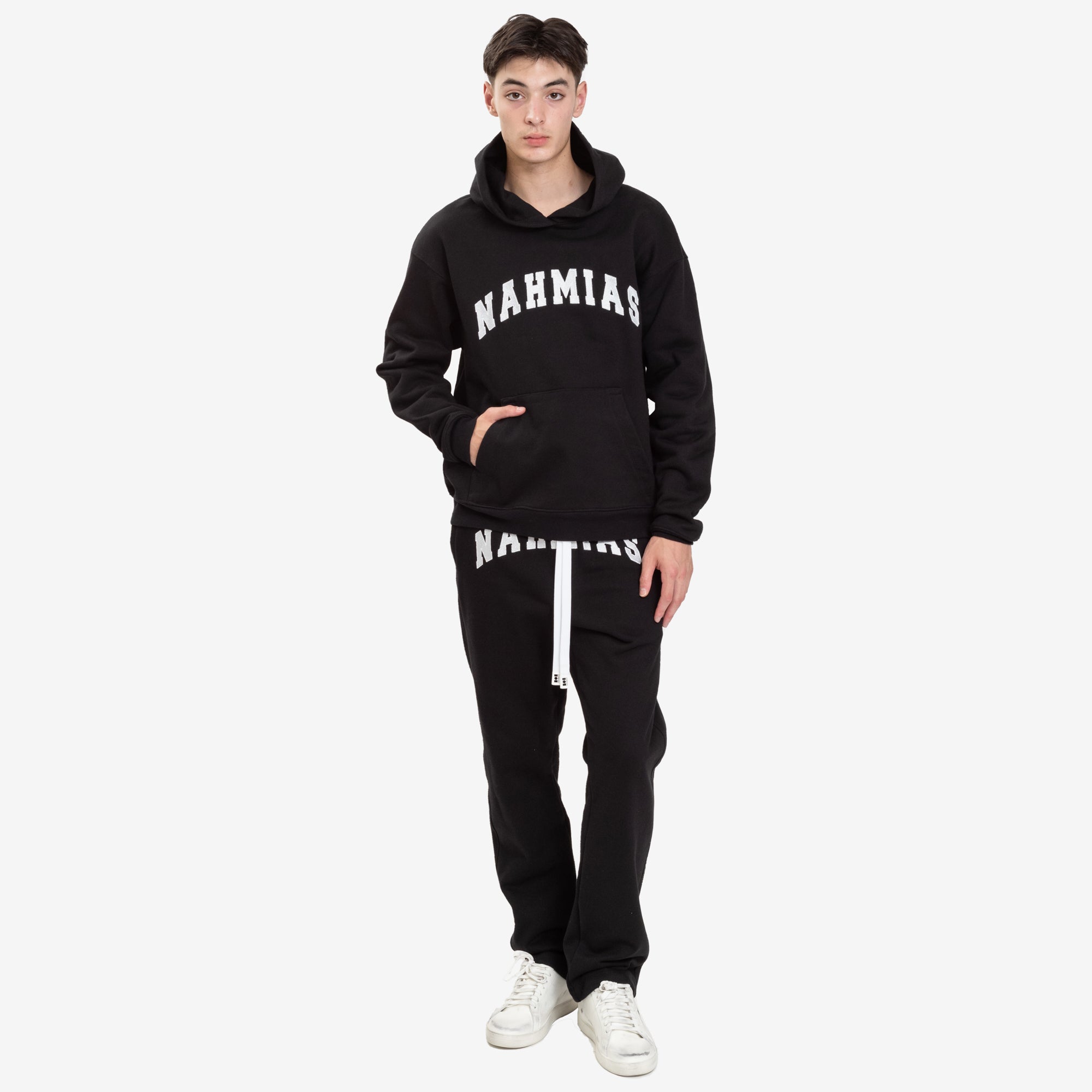 Nahmias Nahmias Varsity Hoody Black - 2