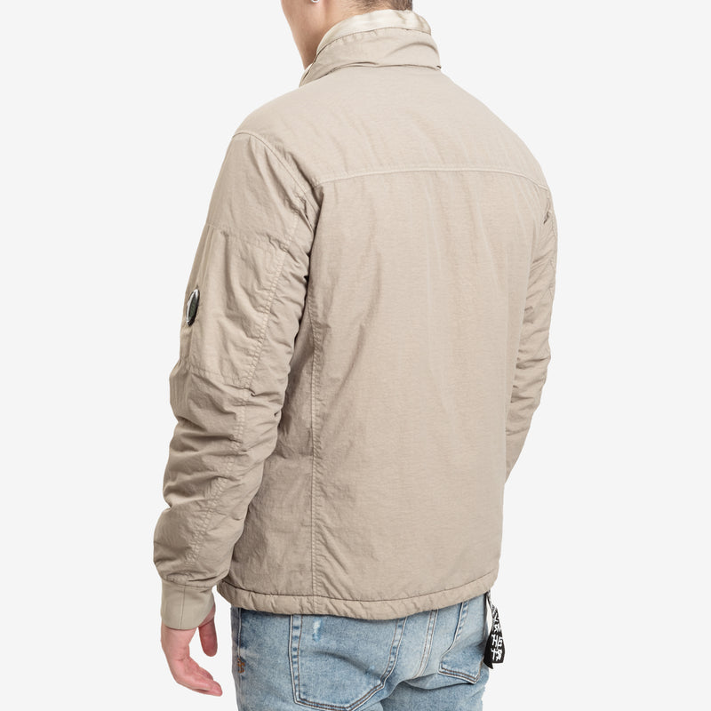 Flat Nylon Short Jacket
