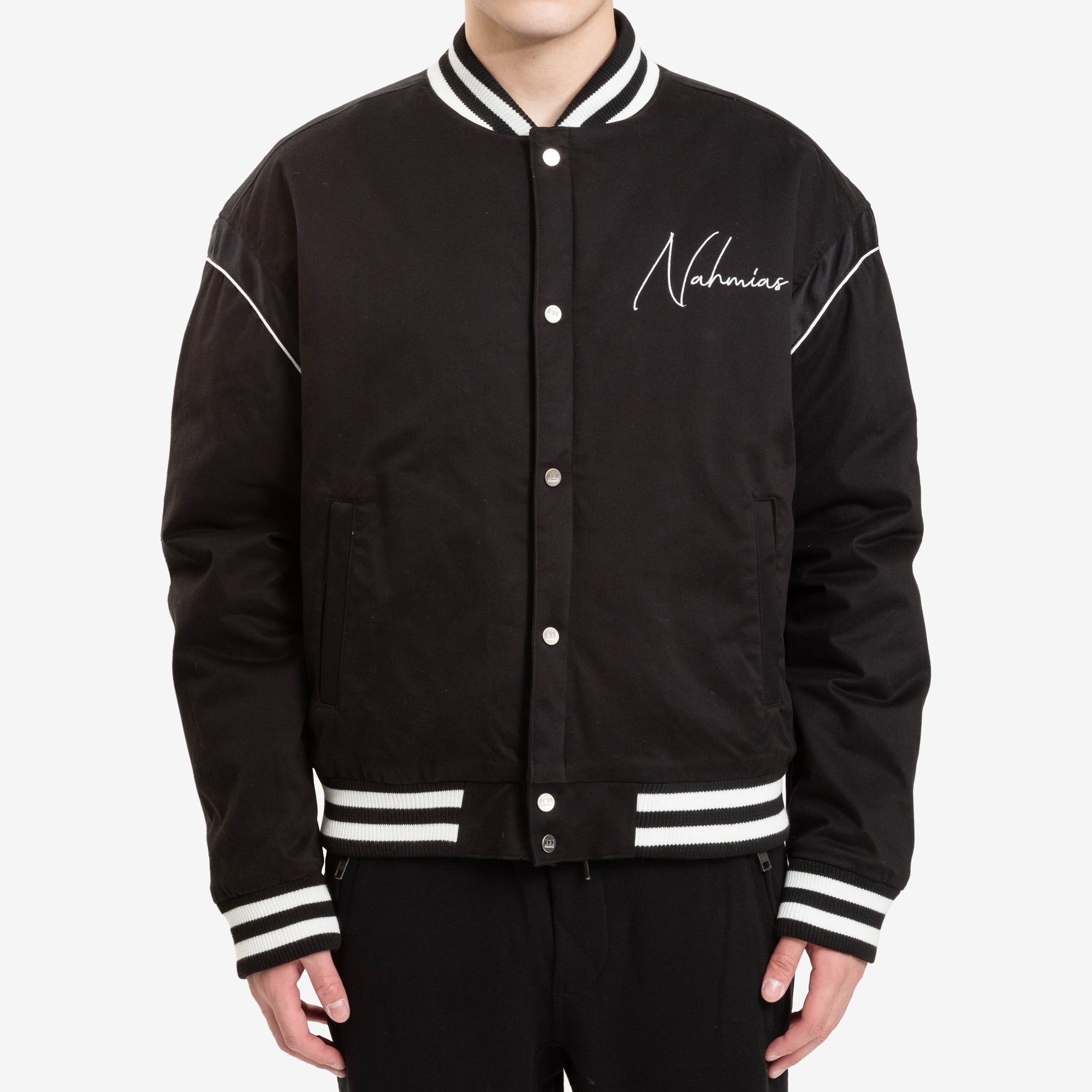 Nahmias California Varsity Jacket Black - 1