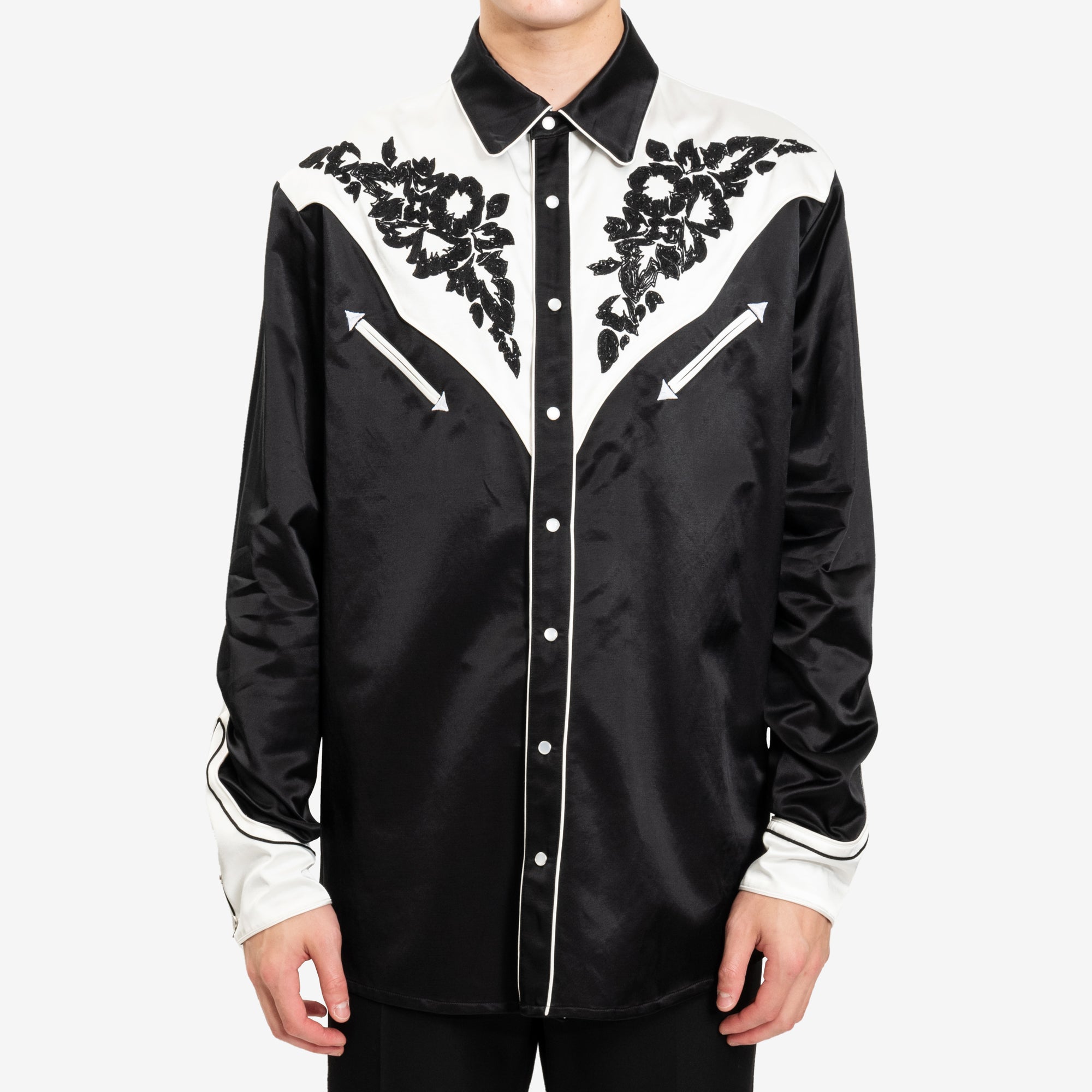 Kenzo Western Shirt Black - 1
