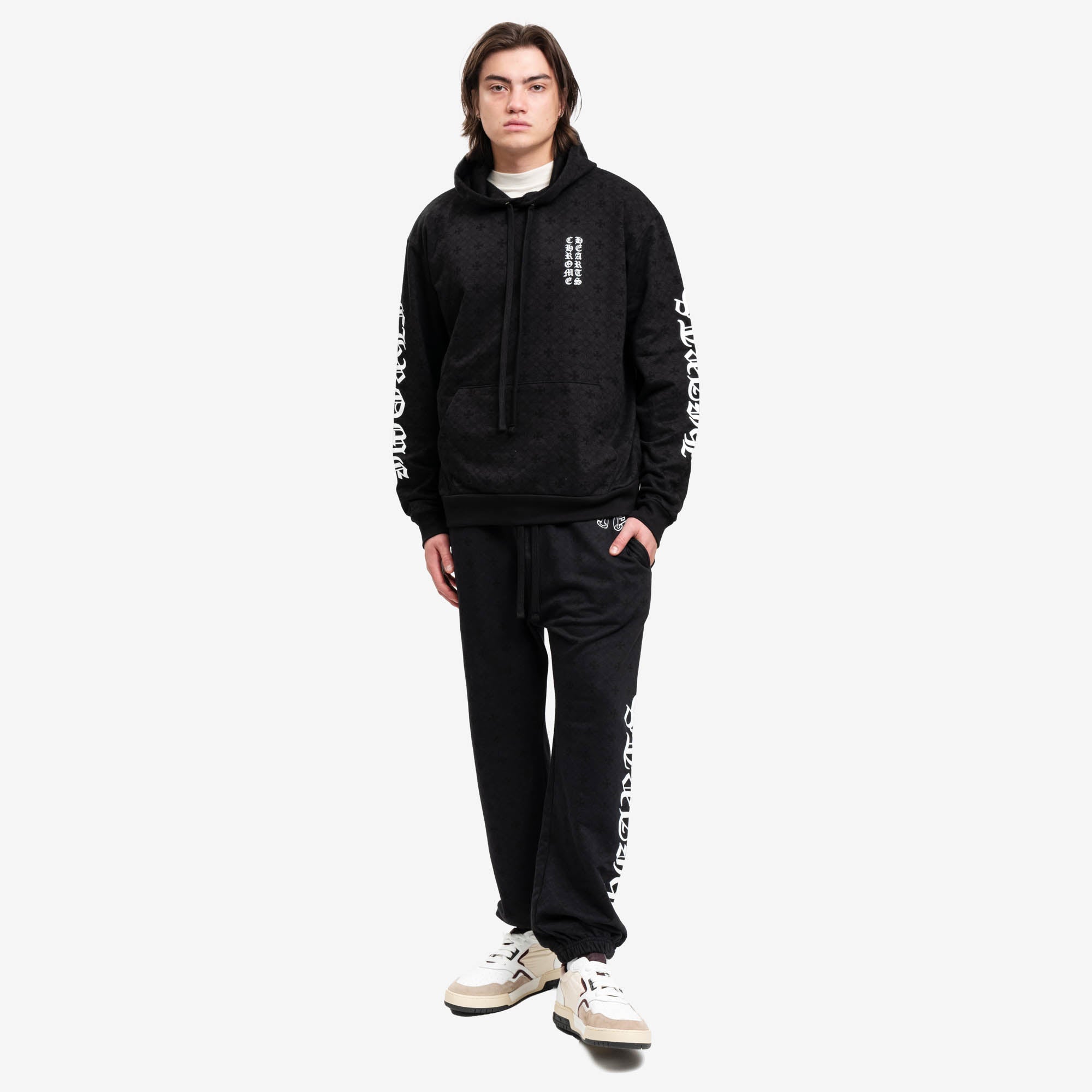 Chrome Hearts Horseshoe Multi Print Sweatpants Black - 4