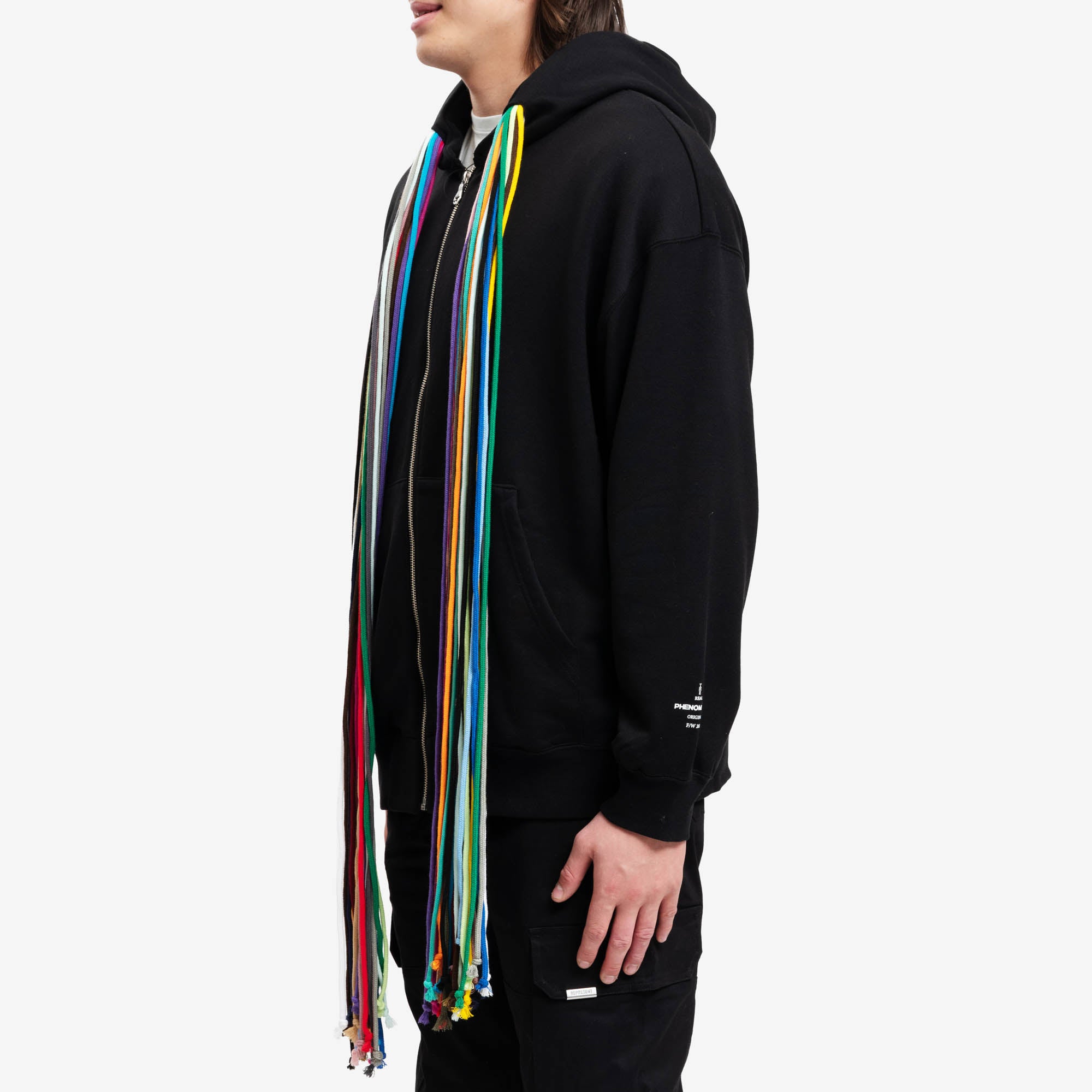 Phenomenon Mastermind Multicord Zip Hoody Black - 3