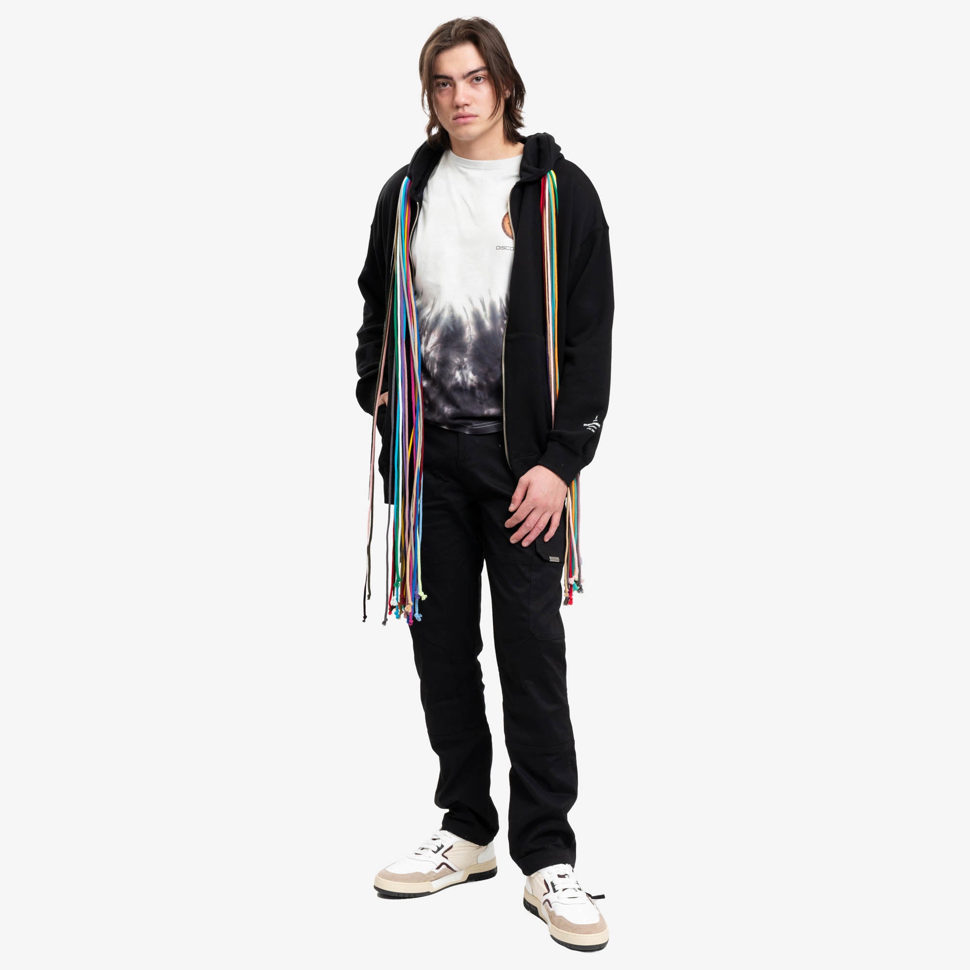 Phenomenon Mastermind Multicord Zip Hoody Black - 2