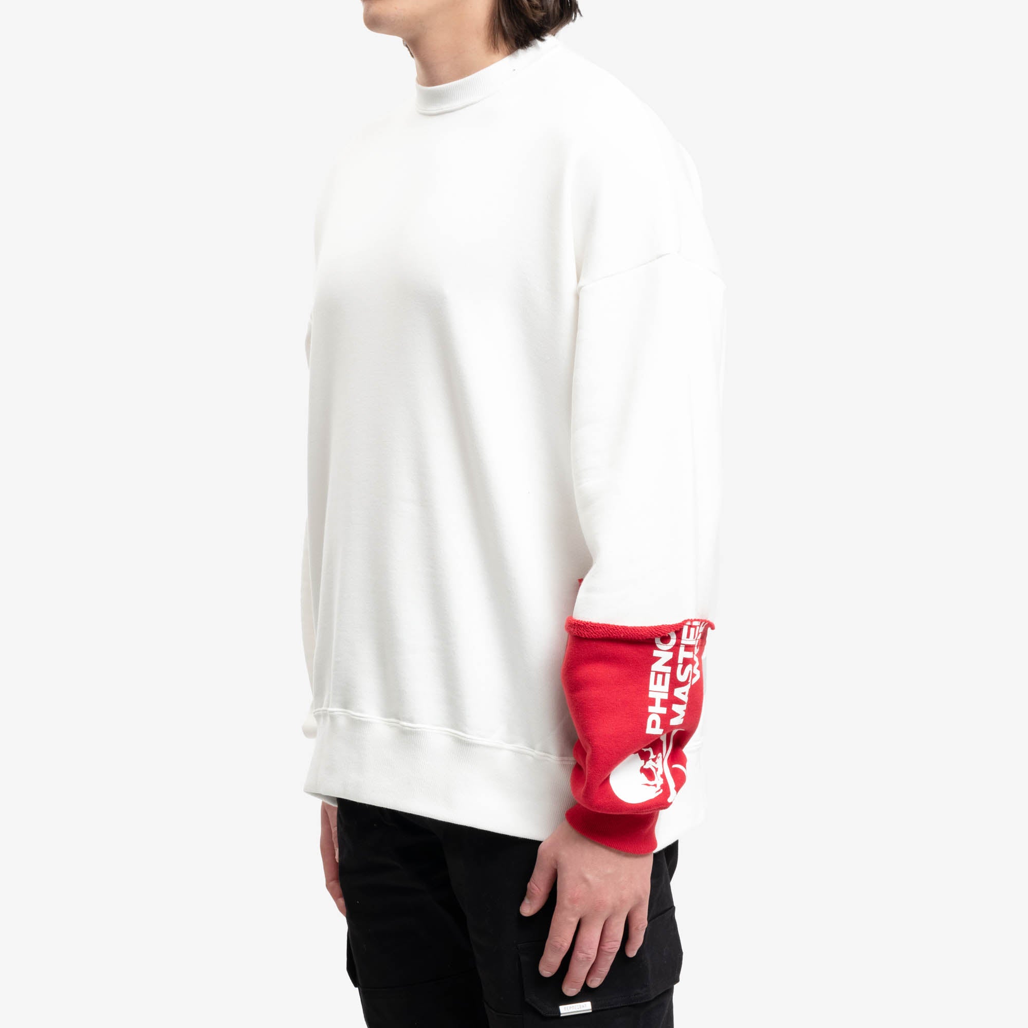 Phenomenon Mastermind Japan Eye on Skull Sweatshirt White - 3