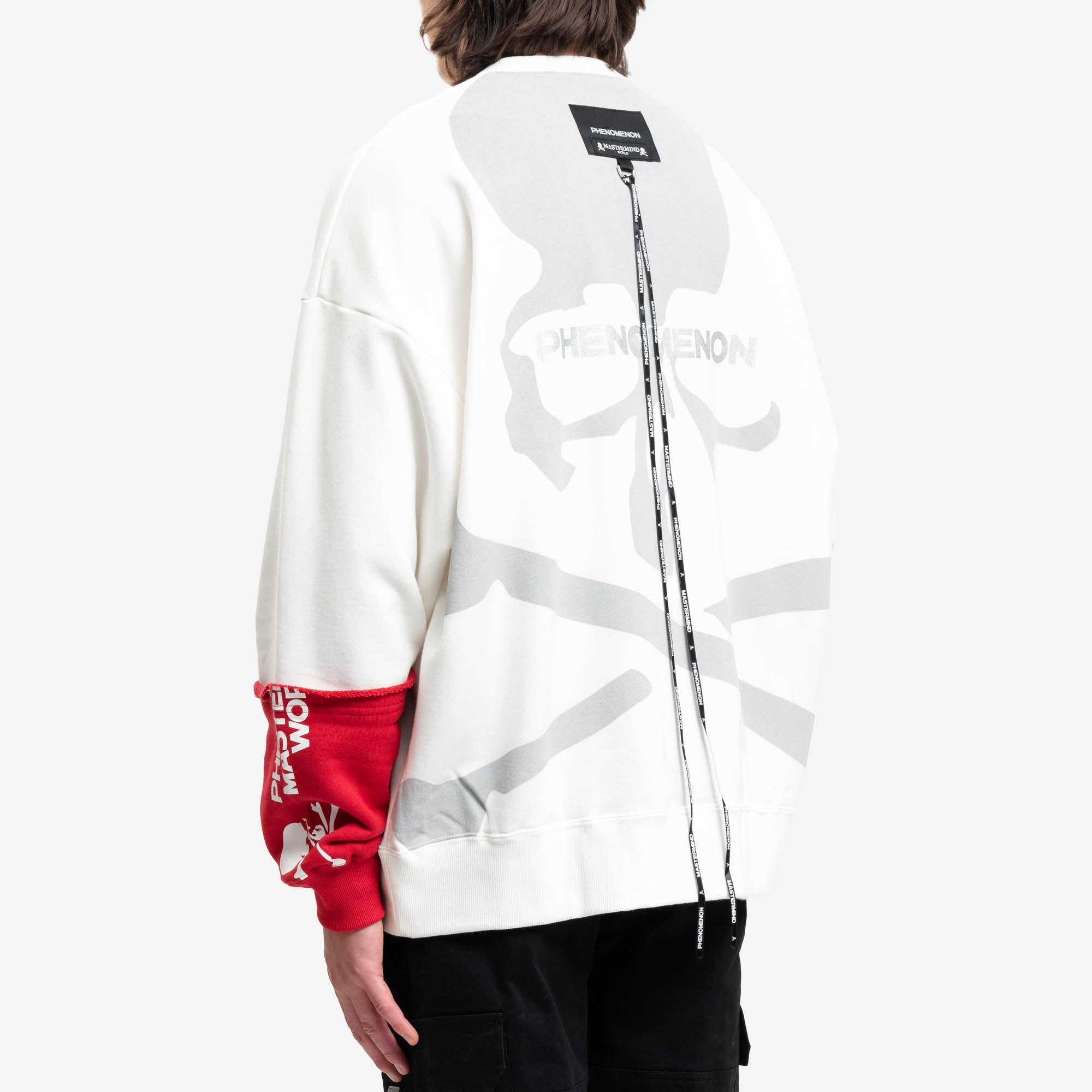 Phenomenon Mastermind Japan Eye on Skull Sweatshirt White - 4