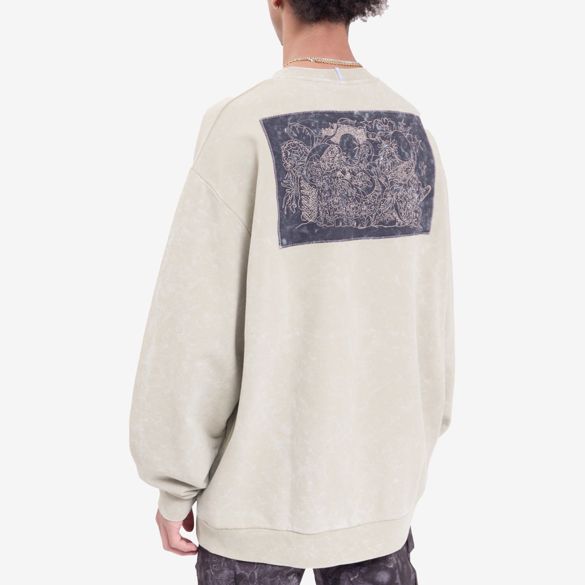 Alexander McQueen McQ Forest Party Sweatshirt Runner Bean - 4