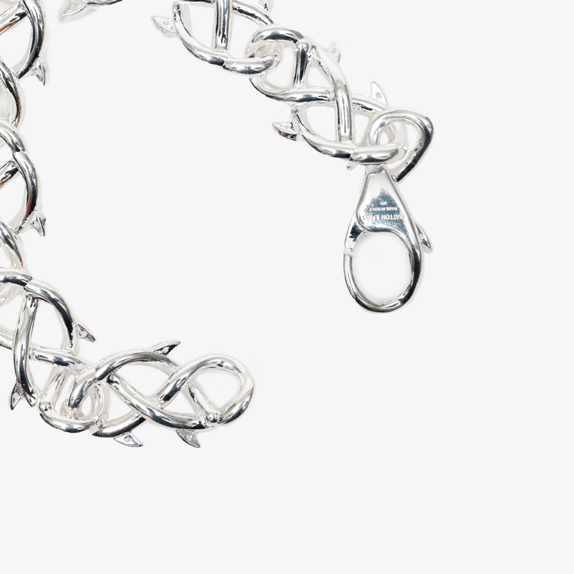 Hatton Labs XL Thorn Link Bracelet Silver - 2