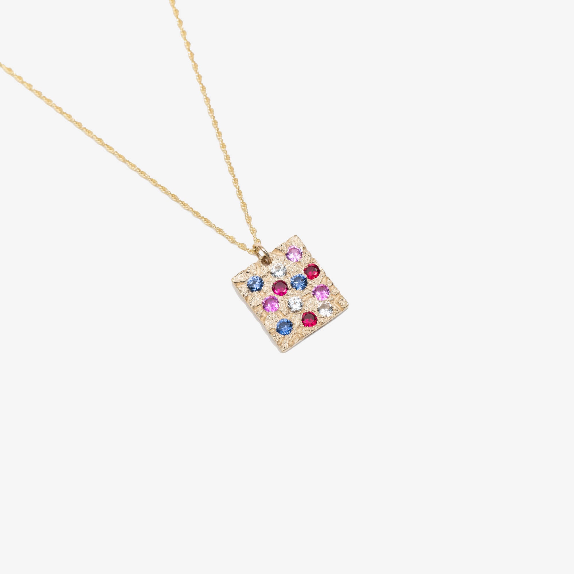 Bleue Burnham Rose Garden Pendant Necklace Gold - 2