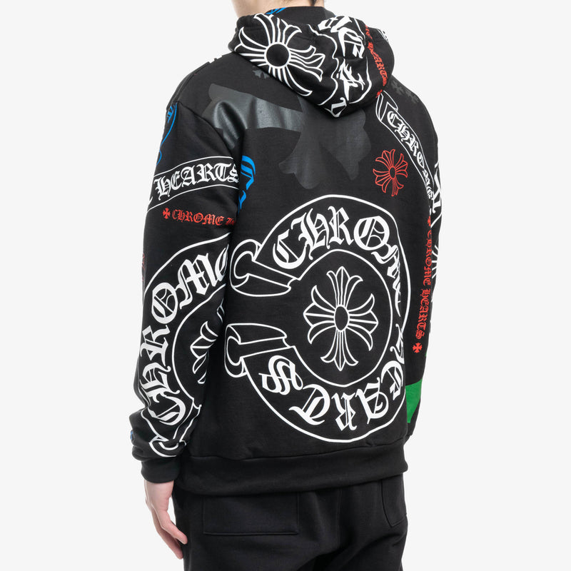Chrome Hearts - All Logo Prints Pull Over Hoody