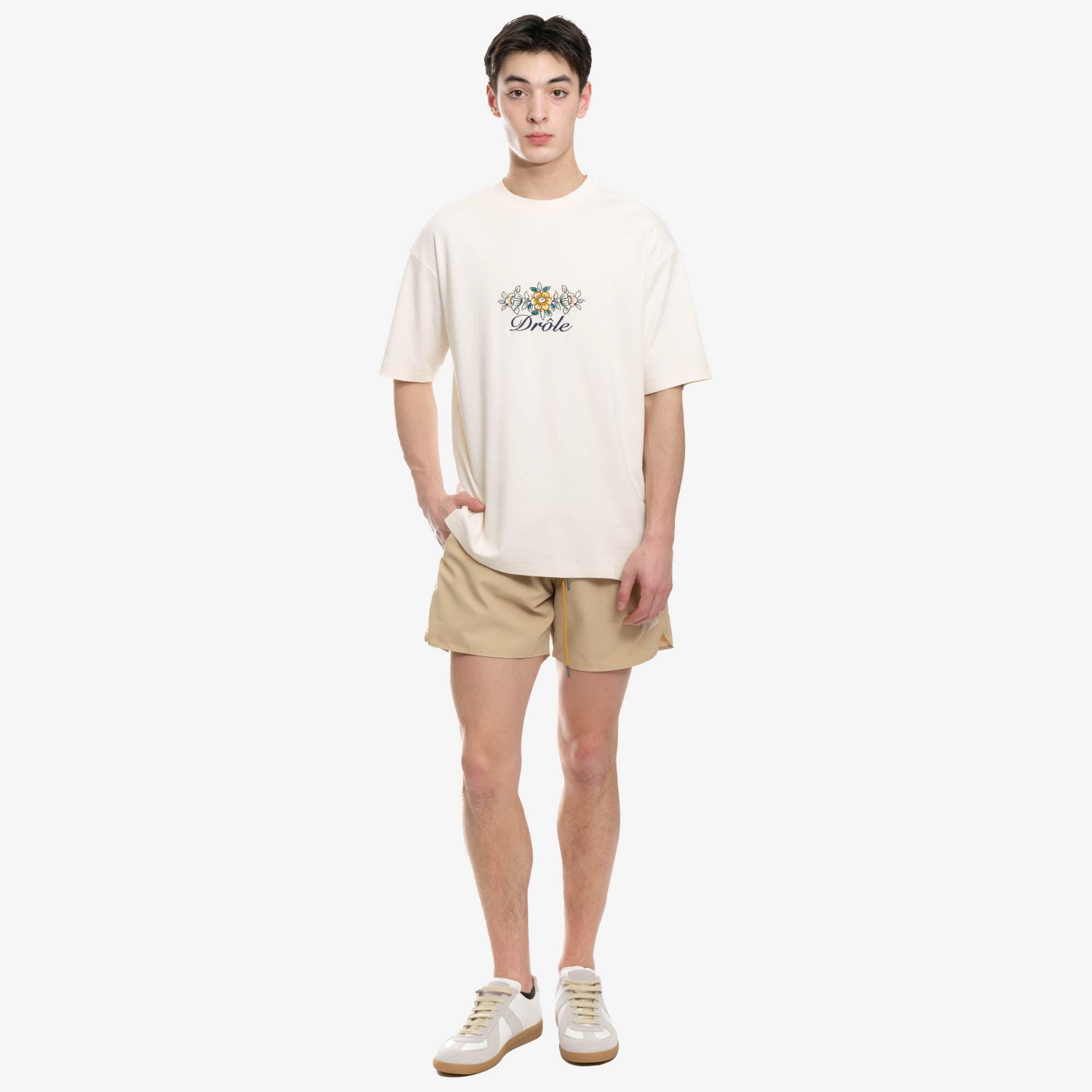 Rhude Cascade Swim Trunks Khaki - 2